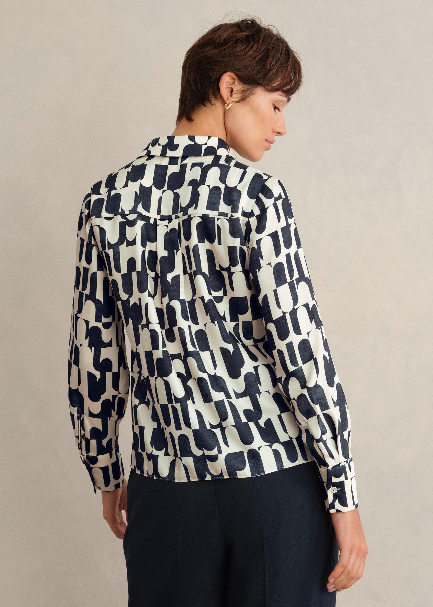 Velma Shirt, Blue Cream, hi-res