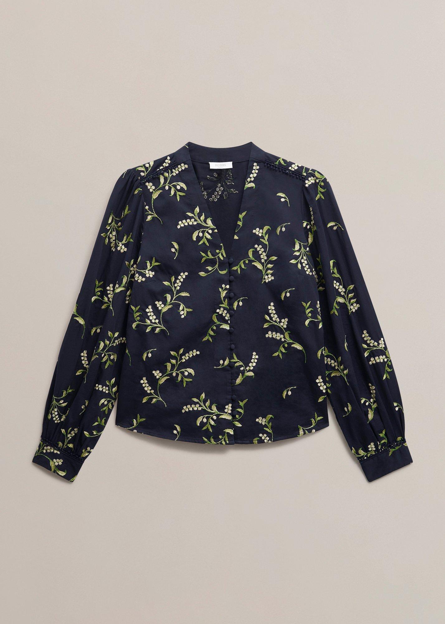 Annie Floral Embroidered Top