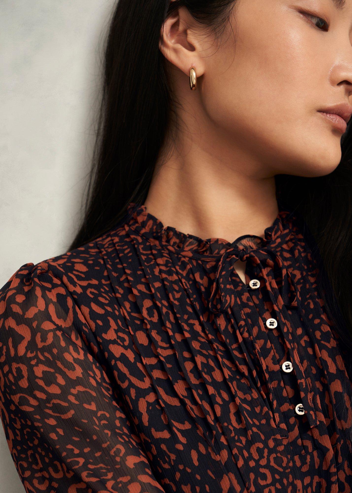 Carolina Blouse, Black Copper, hi-res