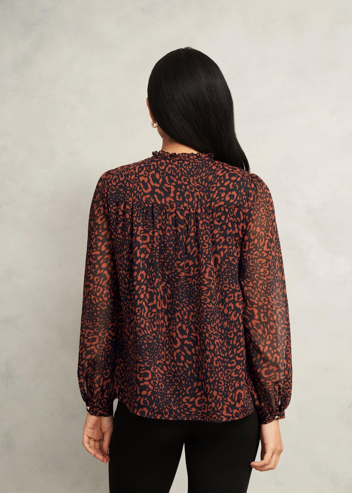 Carolina Blouse, Black Copper, hi-res
