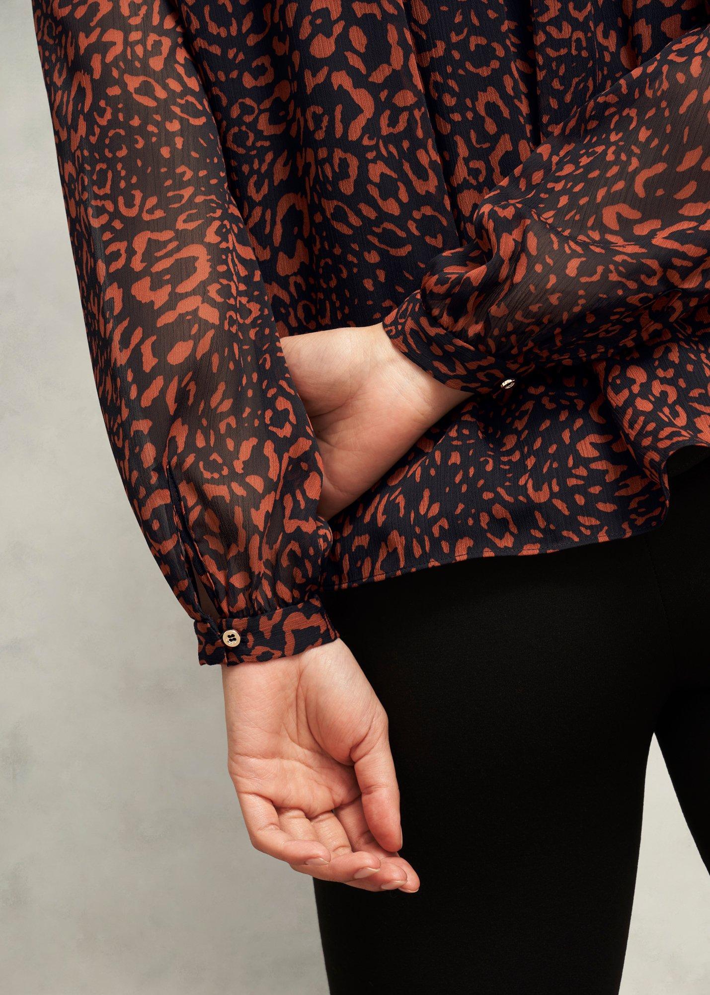 Carolina Blouse, Black Copper, hi-res