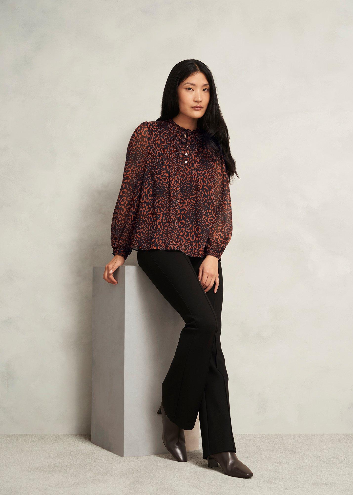 Carolina Blouse, Black Copper, hi-res
