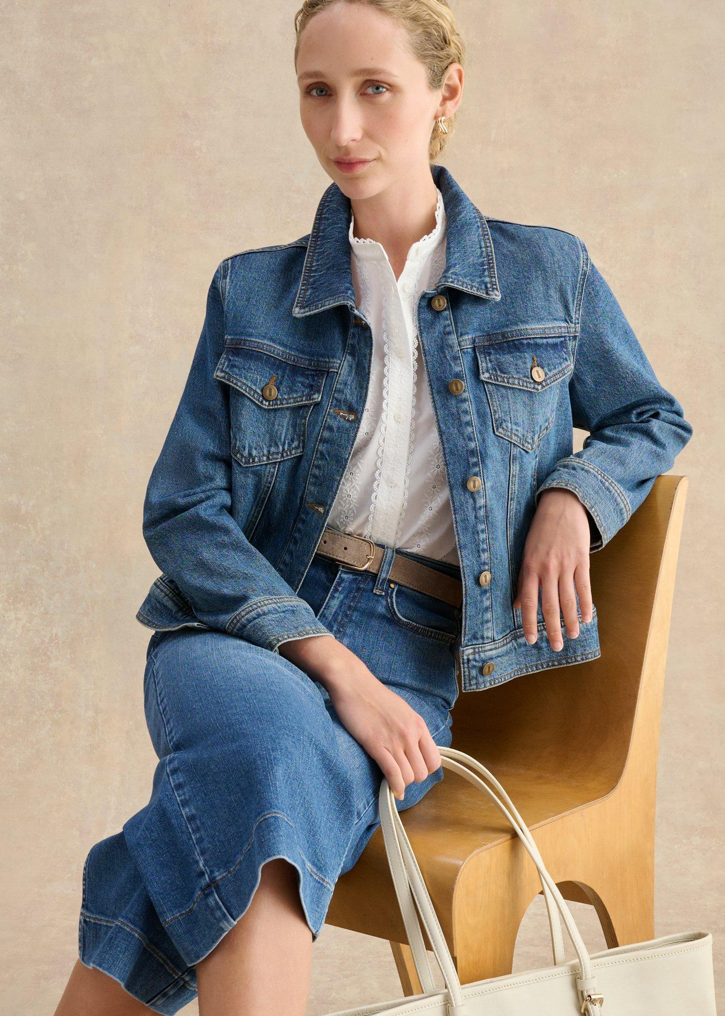 Sawyer Blouse, White, hi-res