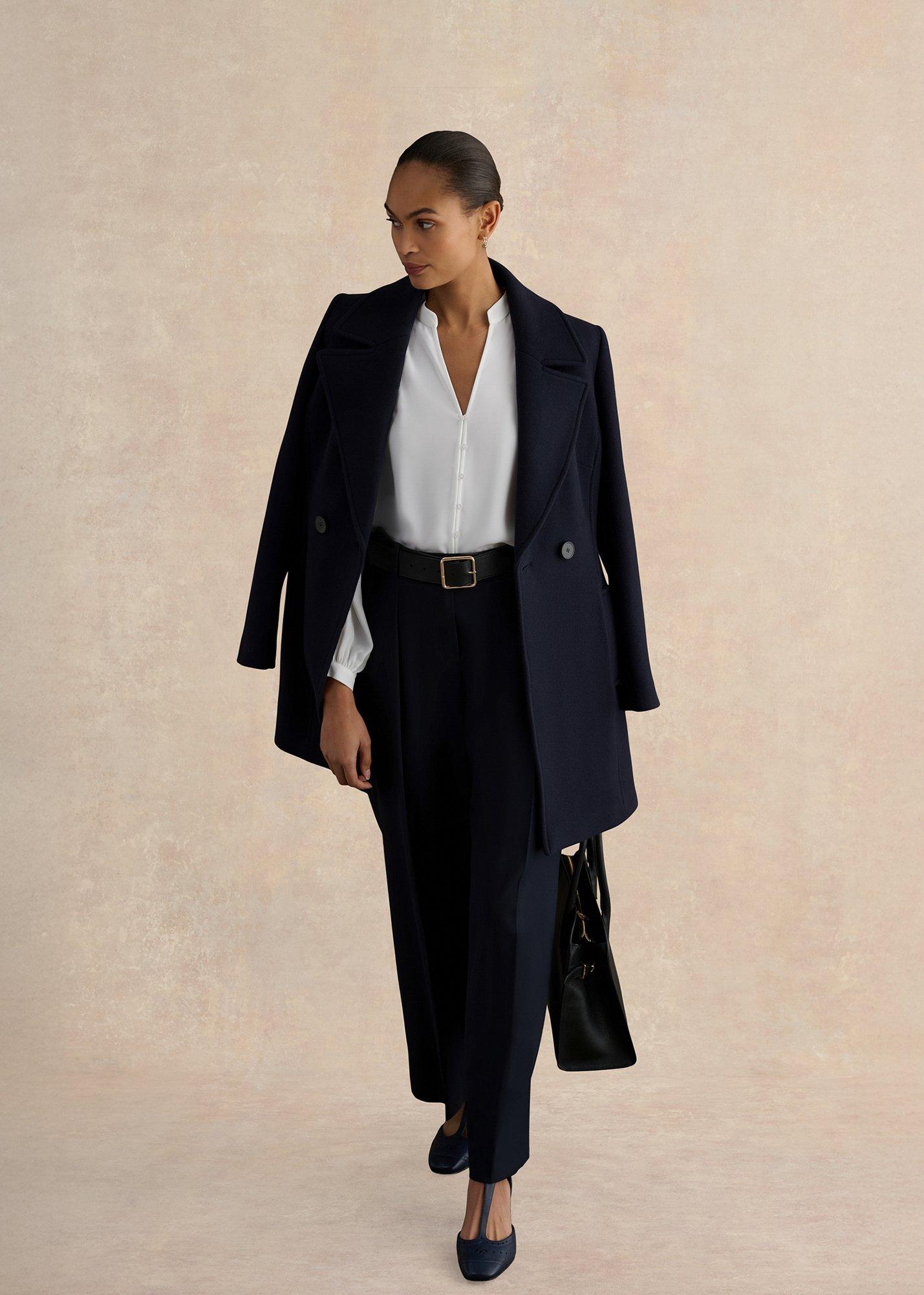 Blair Blouse, Ivory, hi-res