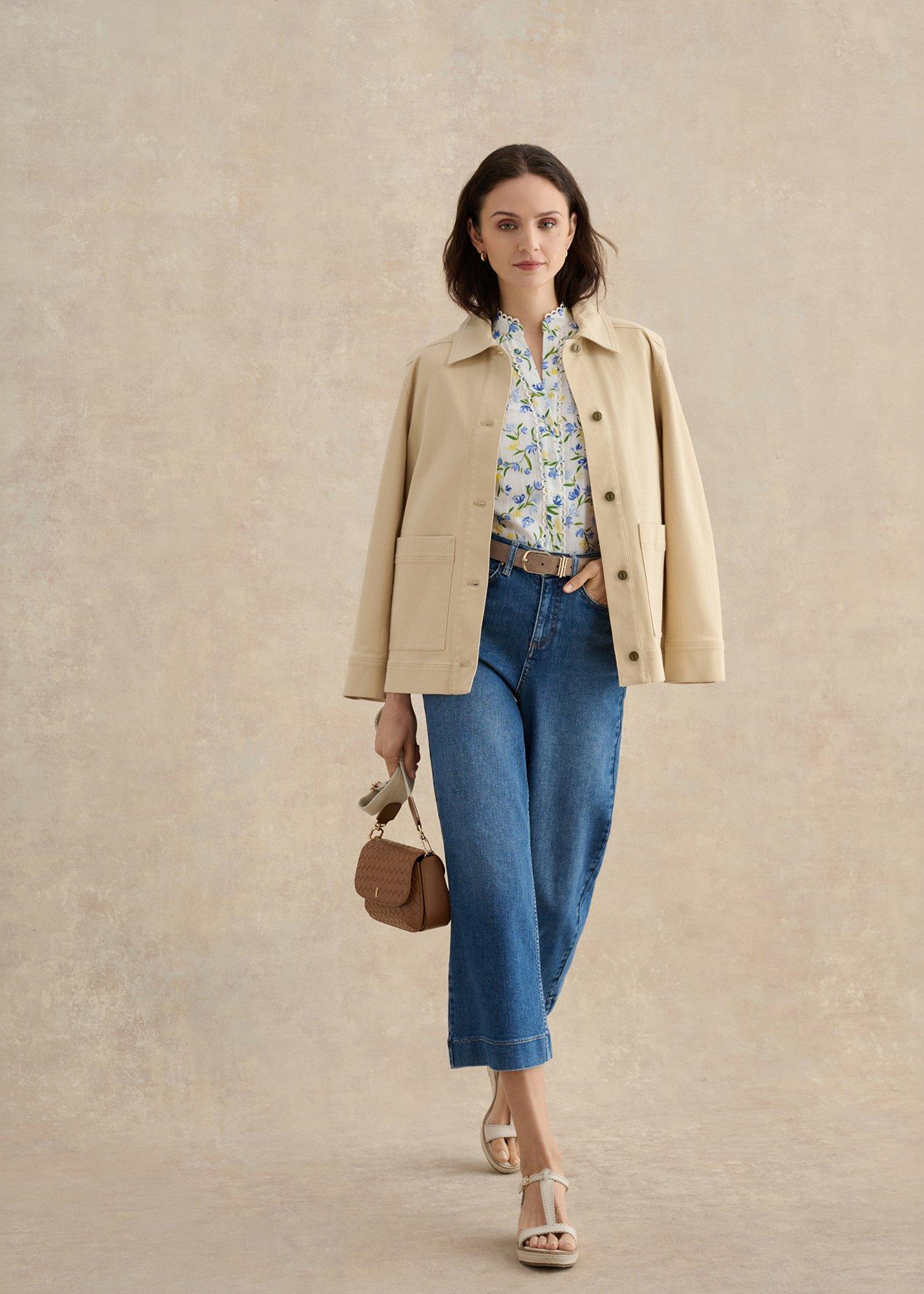 Imelda Blouse, Ivory Multi, hi-res