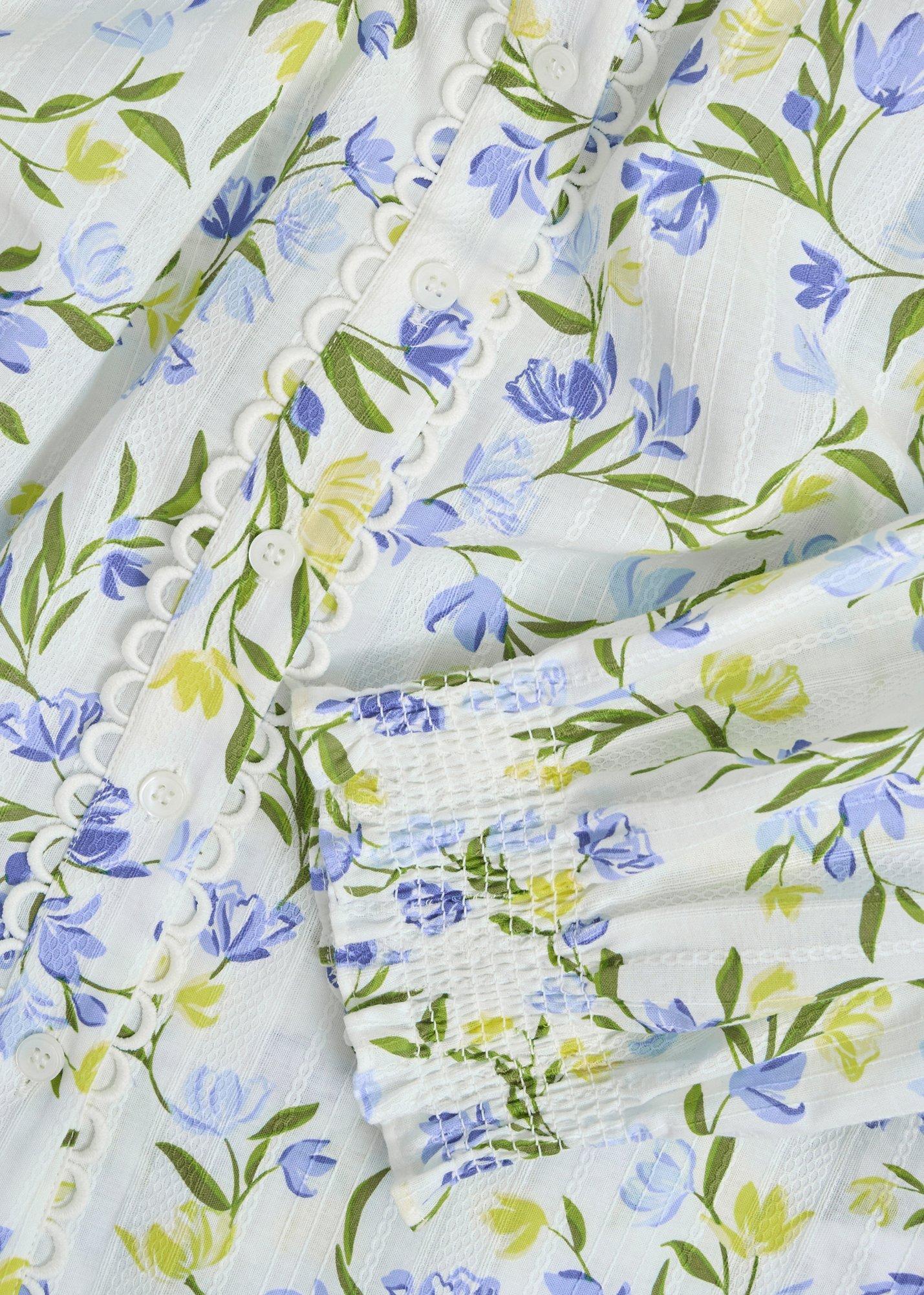 Imelda Blouse, Ivory Multi, hi-res