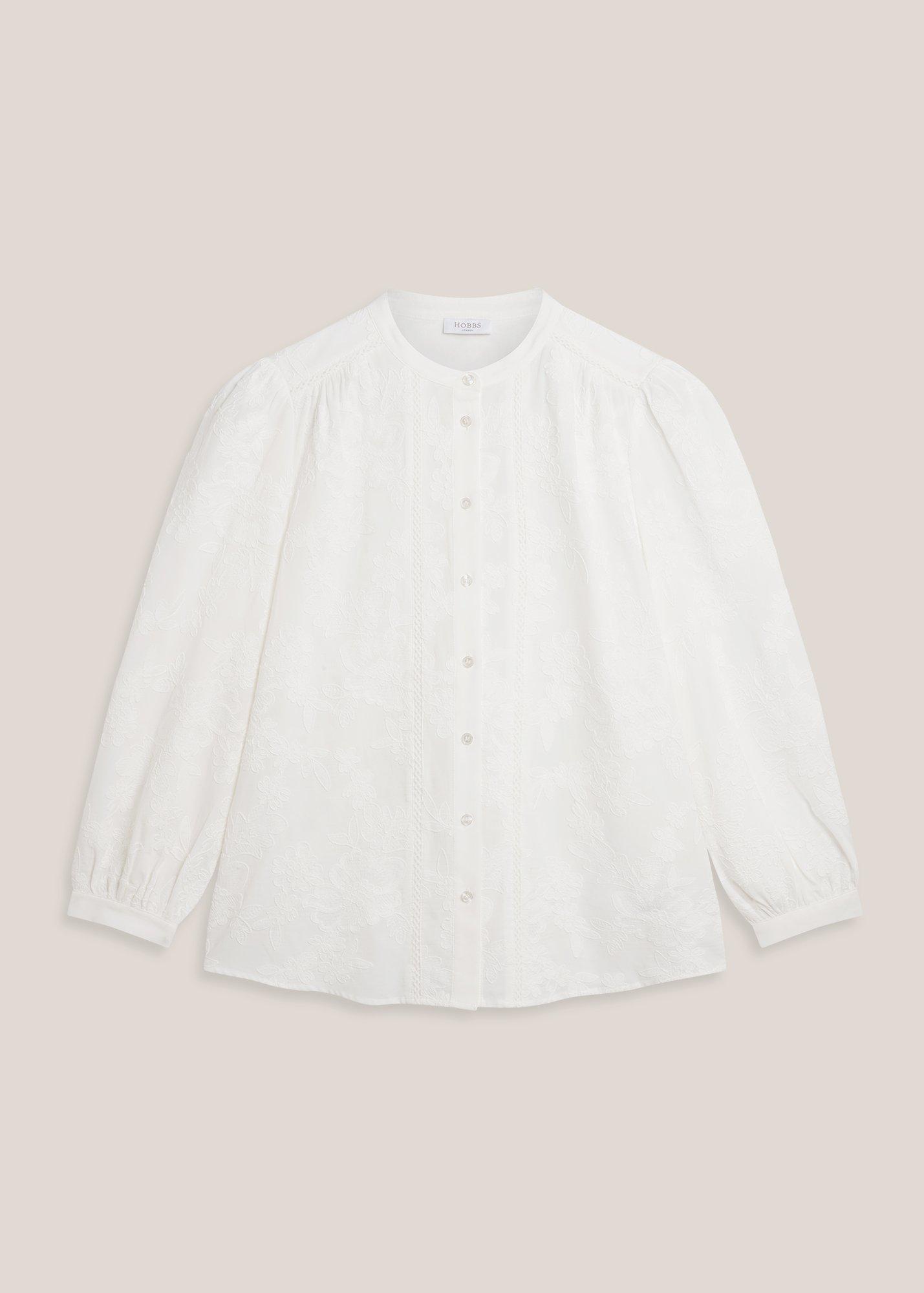 Fallon Cotton Embroidery Blouse