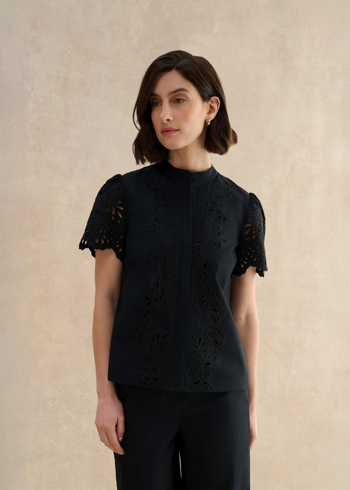 Keston Shirt, Hobbs Black, hi-res