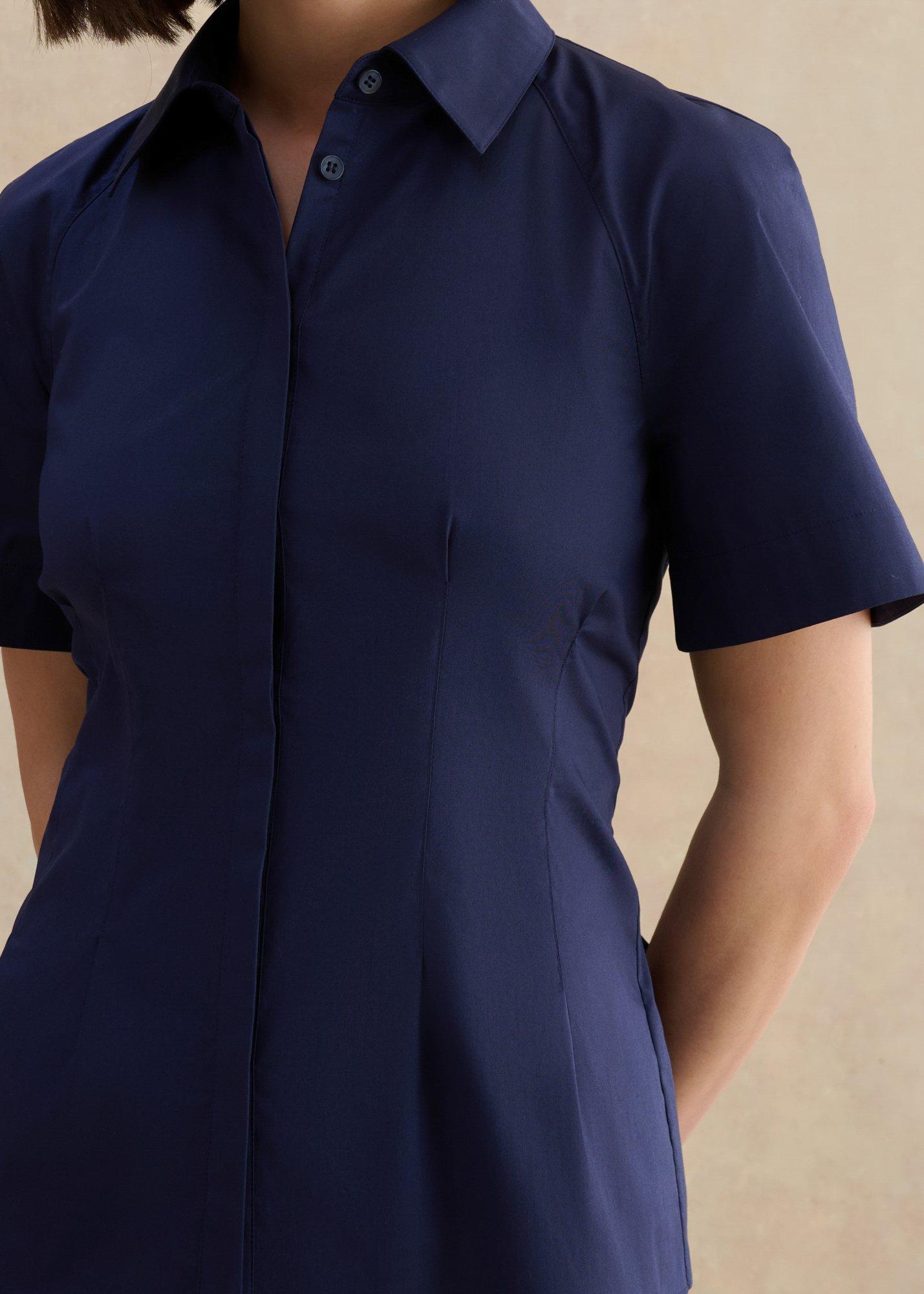 Elliya Shirt, True Navy, hi-res