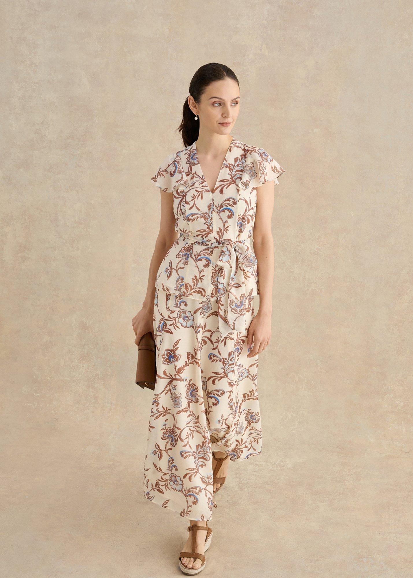 Gabriella Paisley&nbsp;Skirt, Cream Multi, hi-res