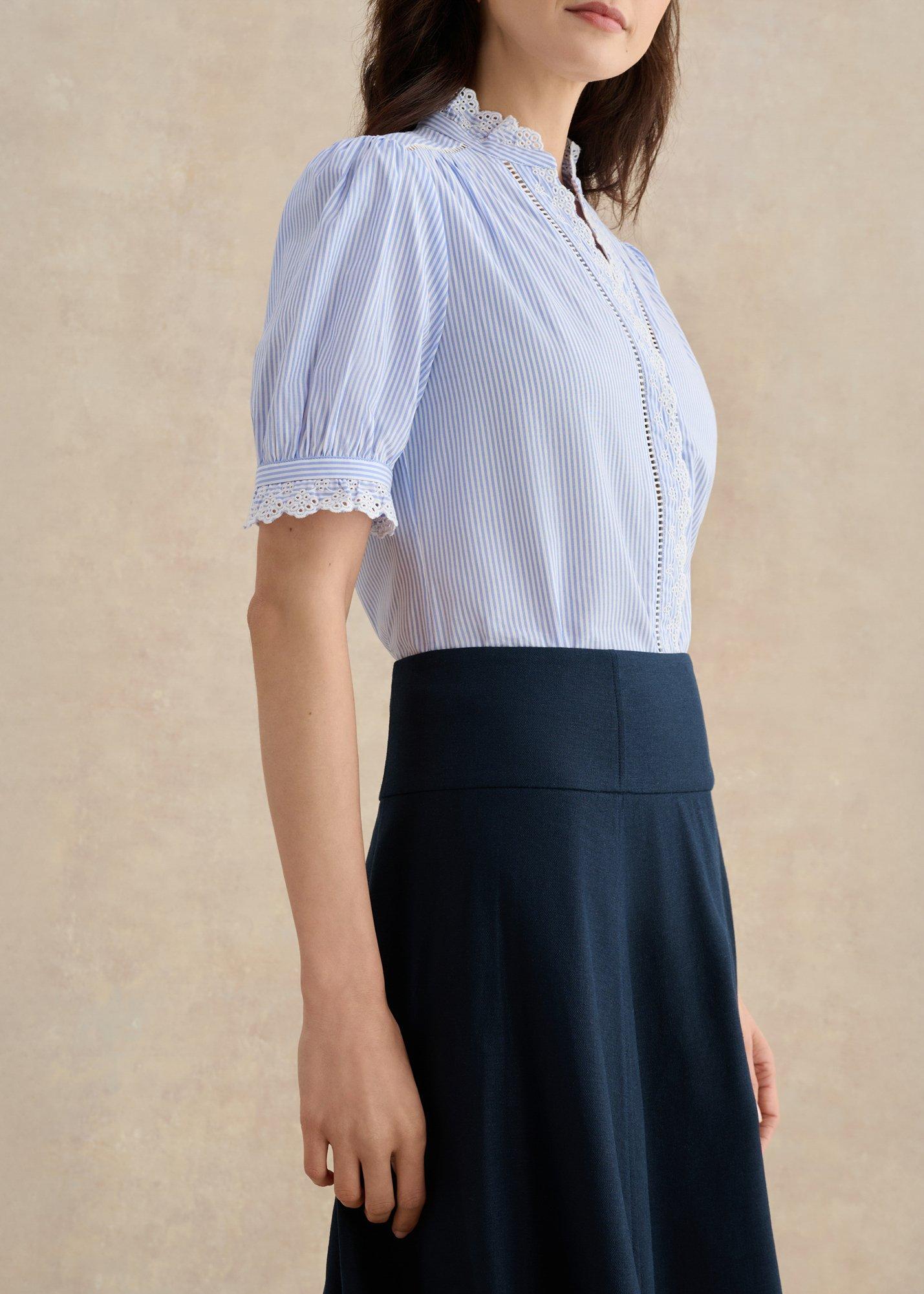 Lilliana Skirt, Navy, hi-res