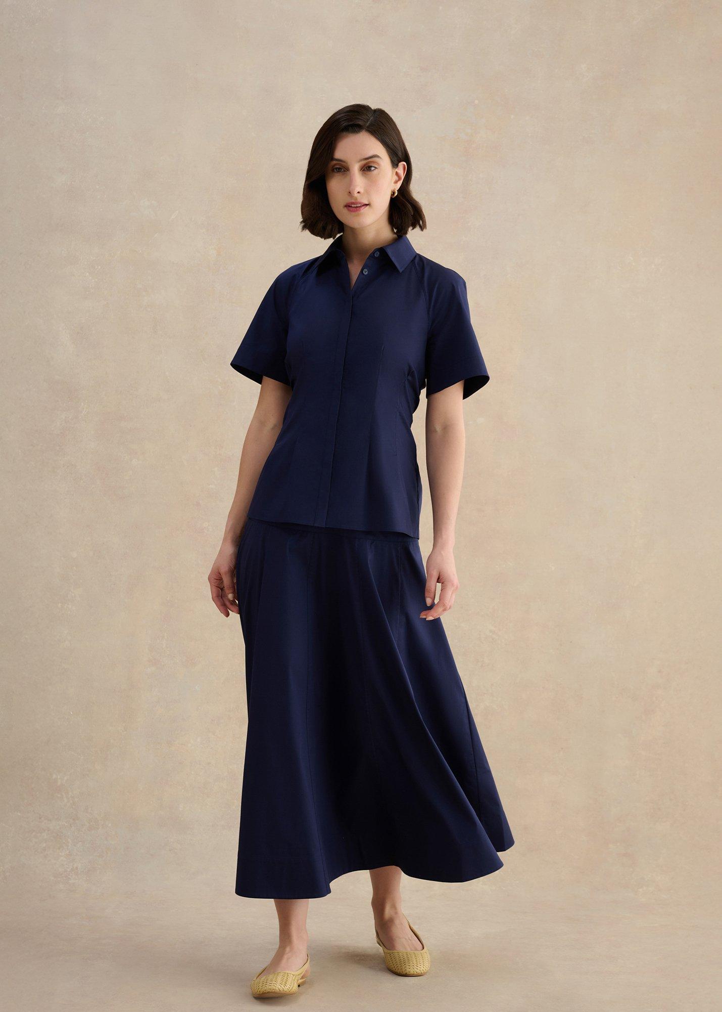 Chatham Skirt, True Navy, hi-res