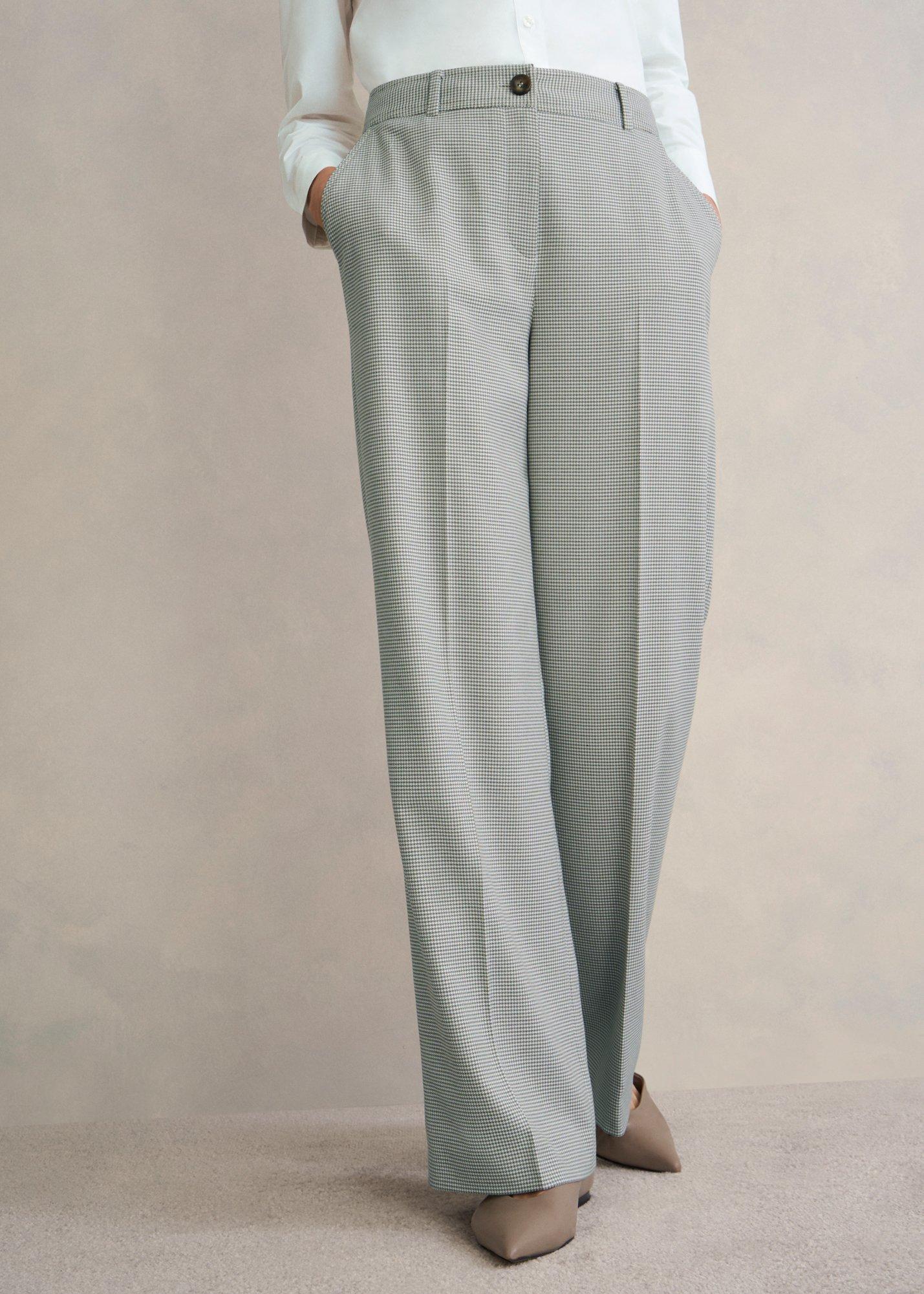Ellie Wide Trousers, Camel Multi, hi-res