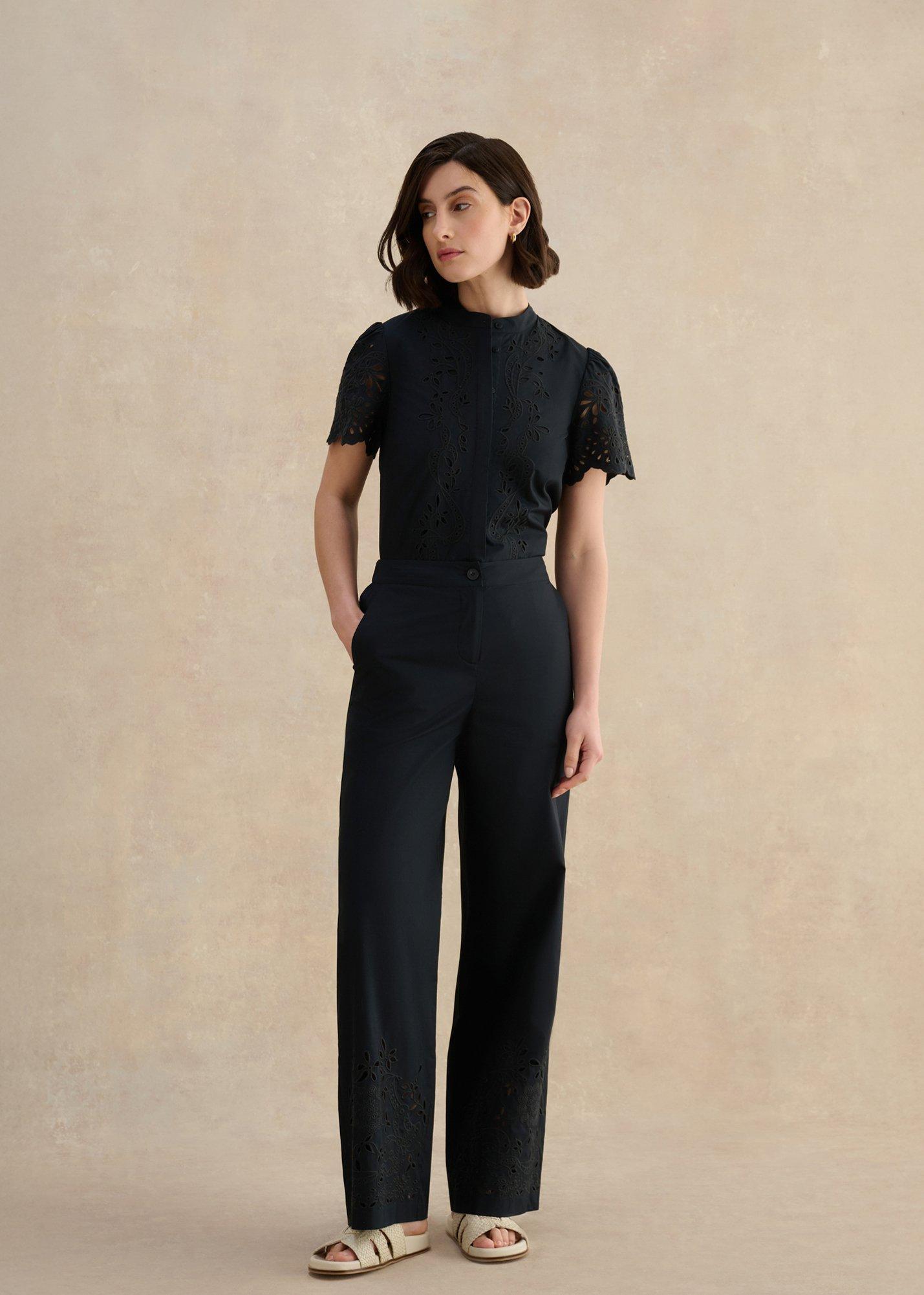 Keston Trousers, Hobbs Black, hi-res