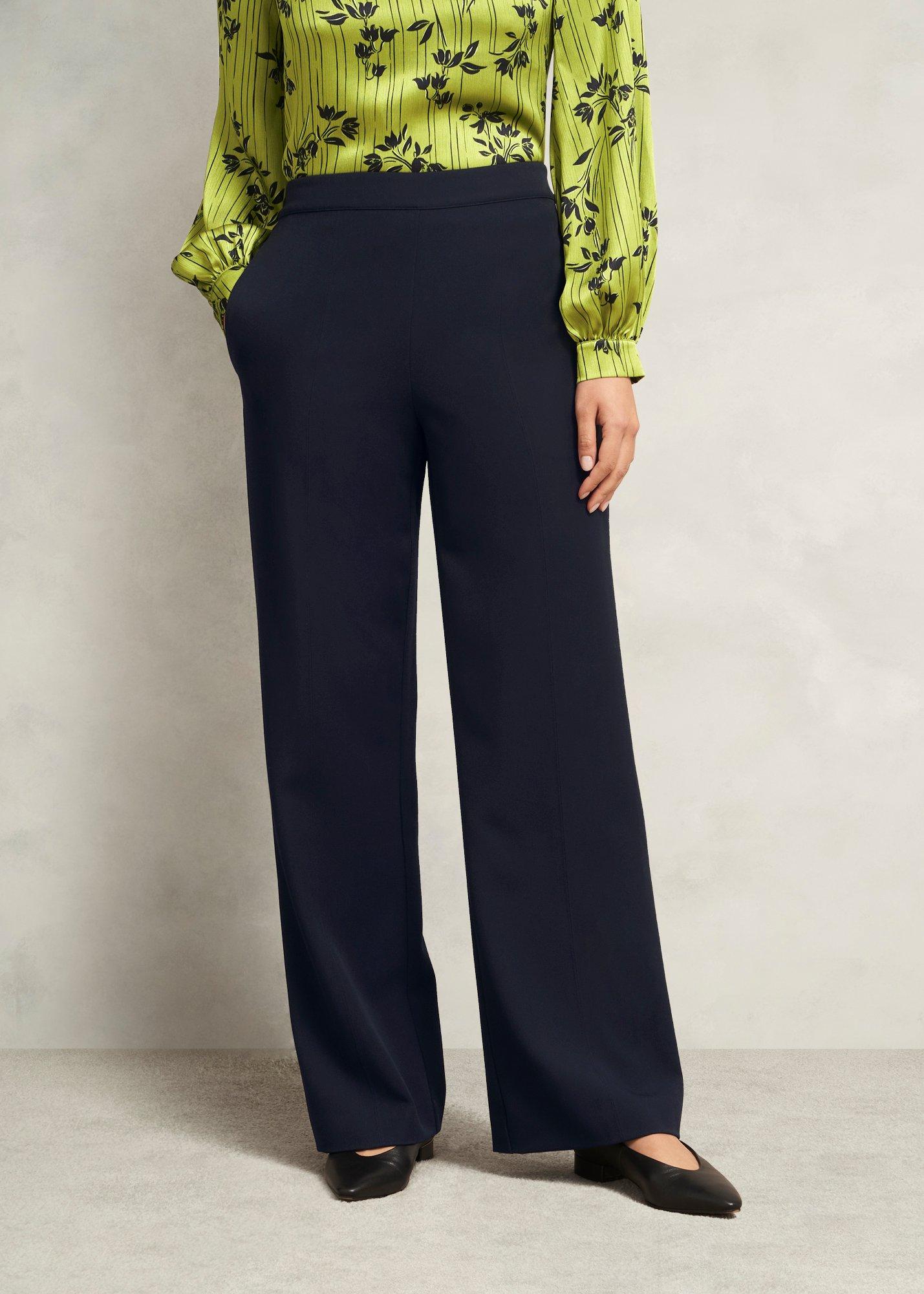 Marina Trousers, Hobbs Navy, hi-res