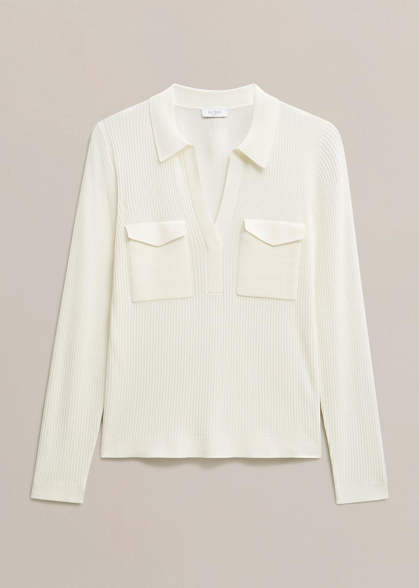 Meredith Ribbed Knitted Shirt