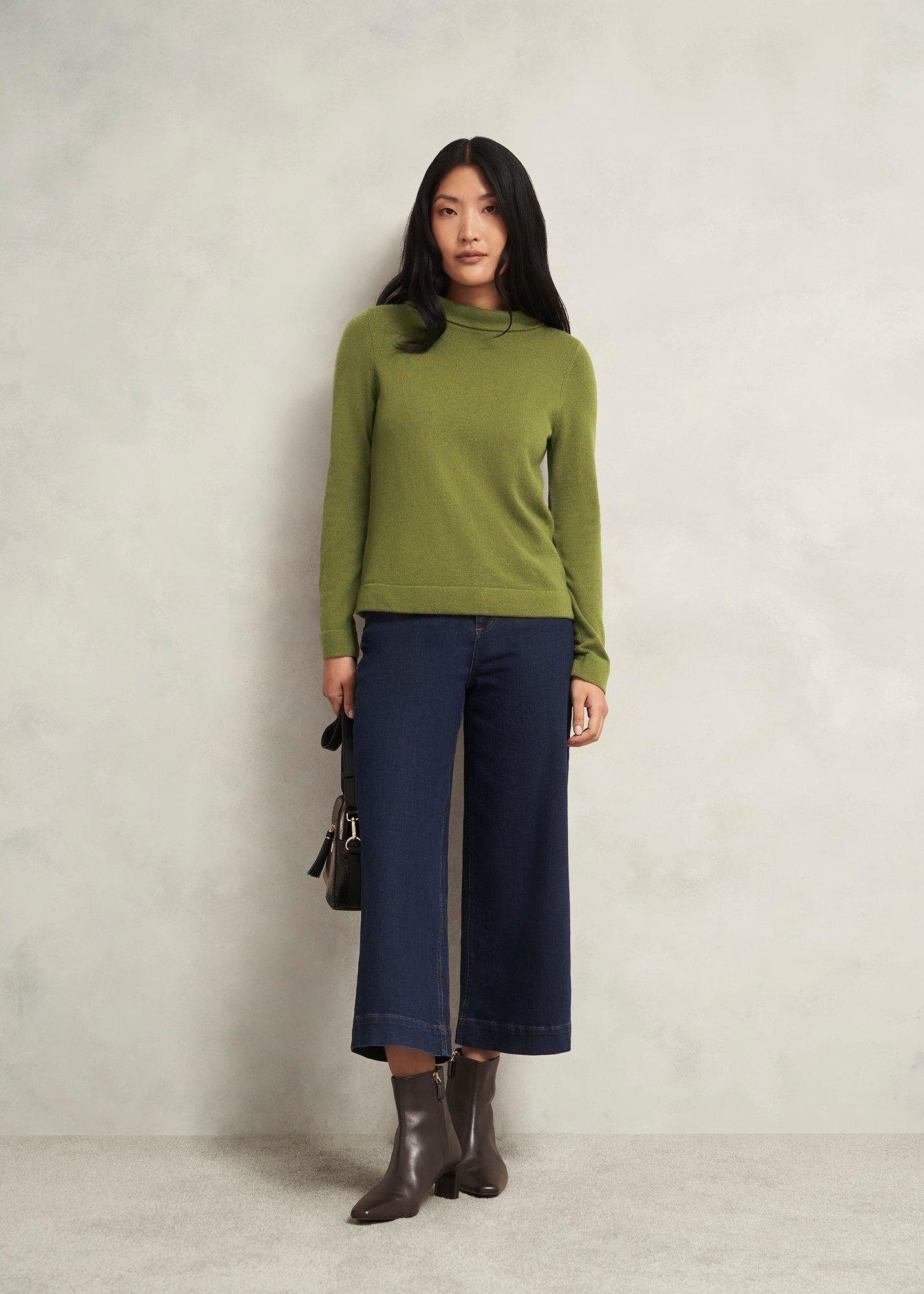 Audrey Jumper, Moss Green, hi-res