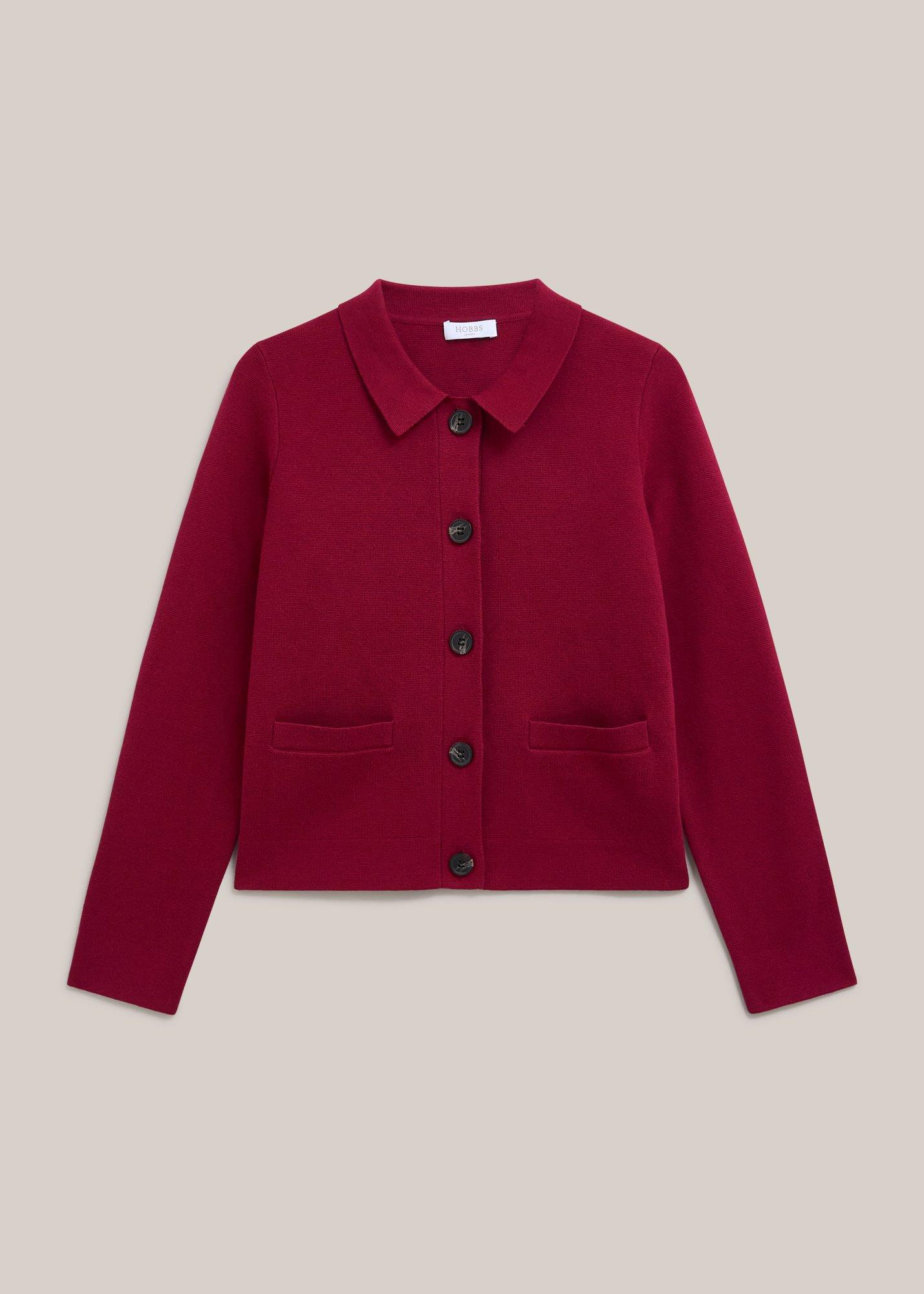 Mia Cotton Blend Knitted Jacket