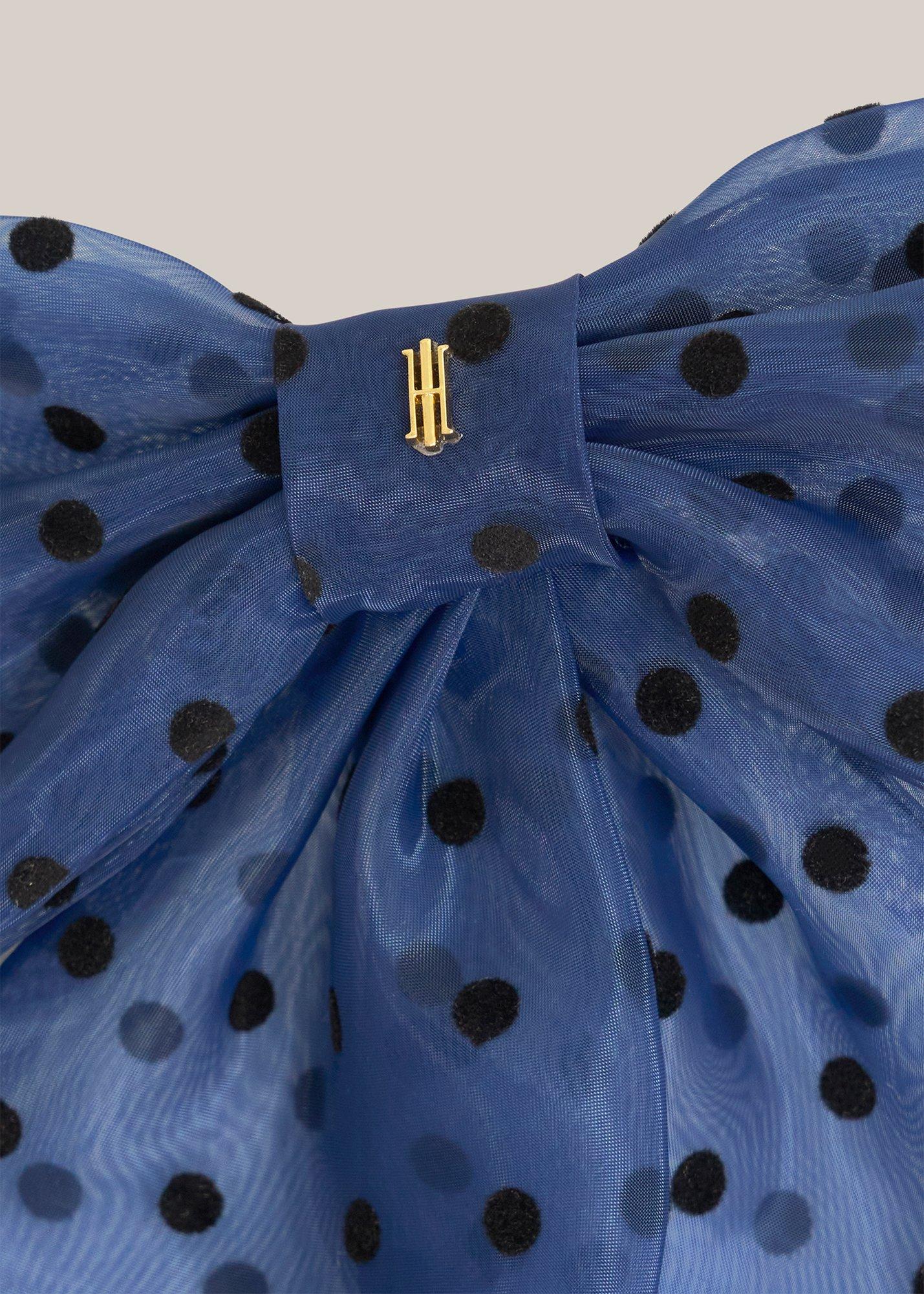 Bhavina Bow Clip, Midnight Navy, hi-res