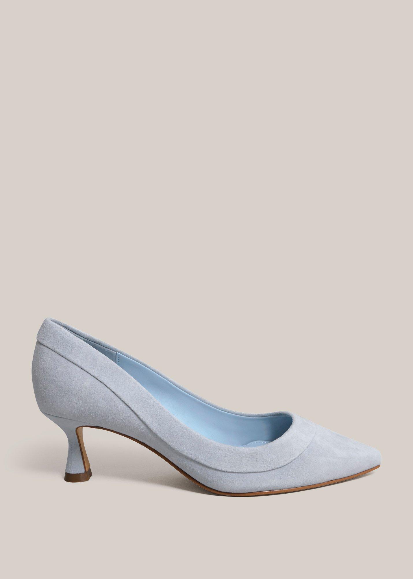 Faye Suede Courts, Pale Blue, hi-res