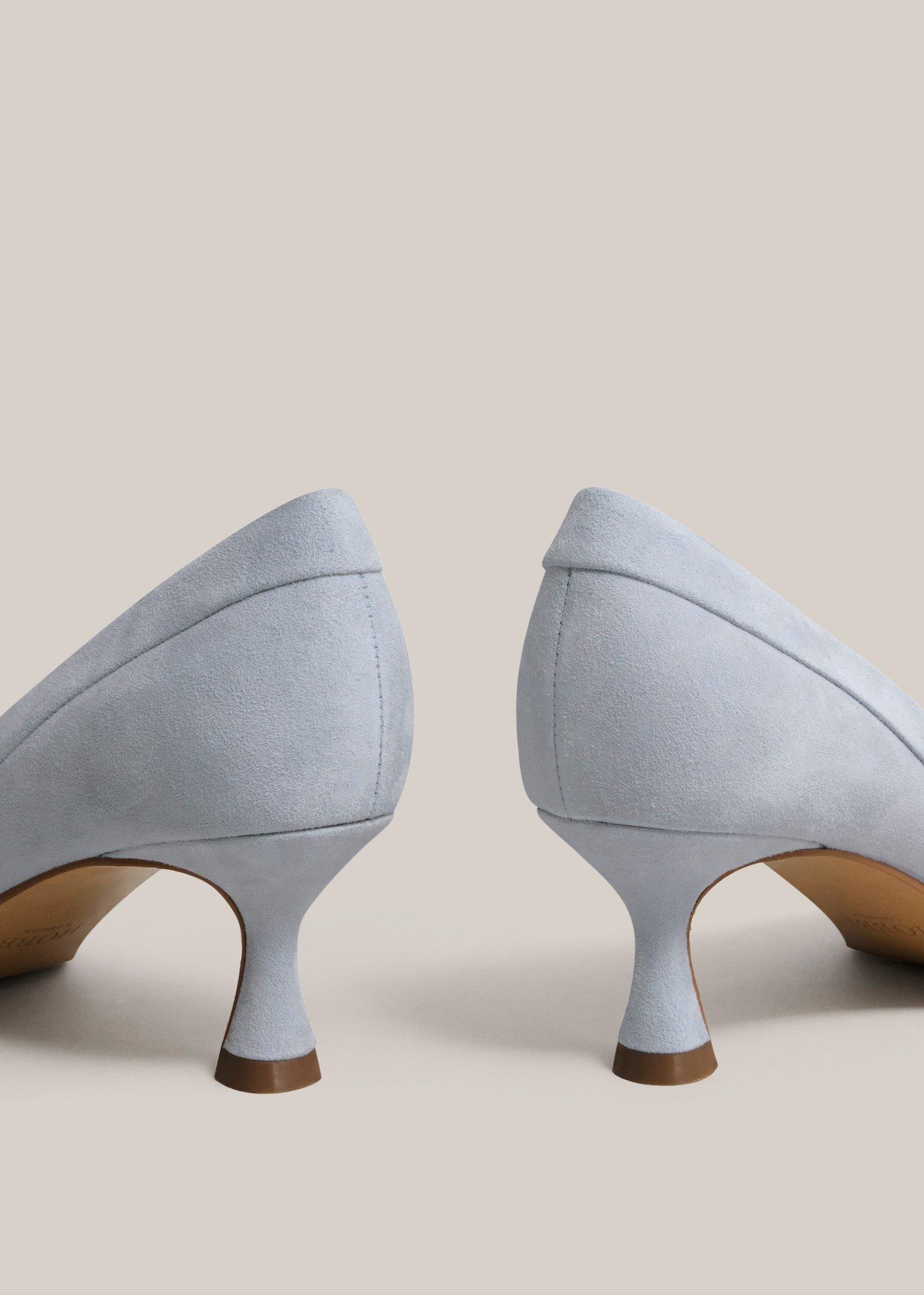 Faye Suede Courts, Pale Blue, hi-res