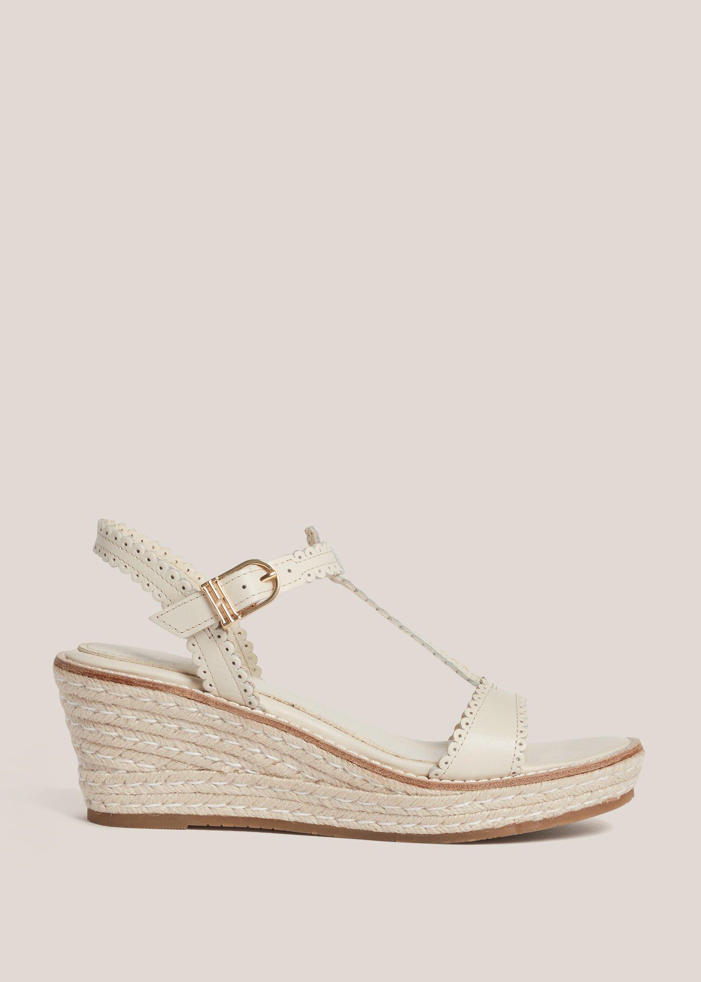 Alyssa Leather Espadrilles