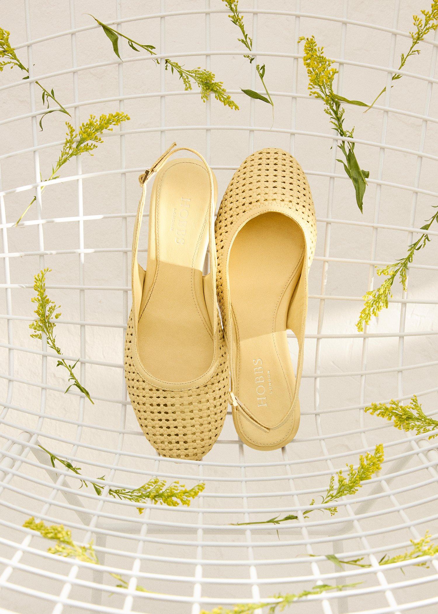 Alyssa Leather Espadrilles