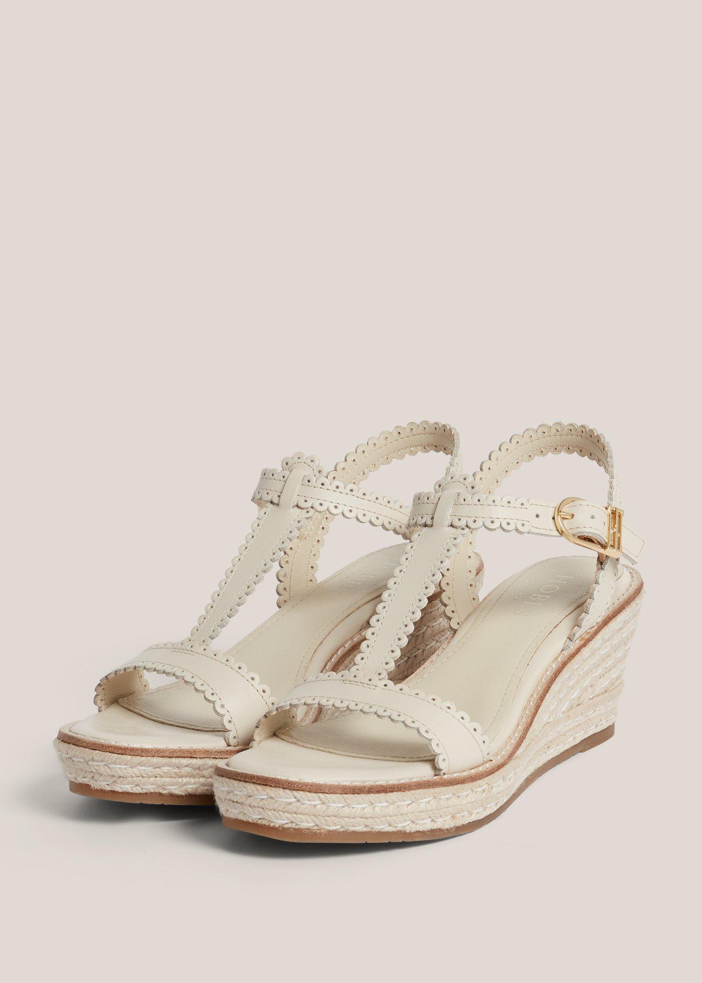 Alyssa Leather Espadrilles, Warm Ivory, hi-res