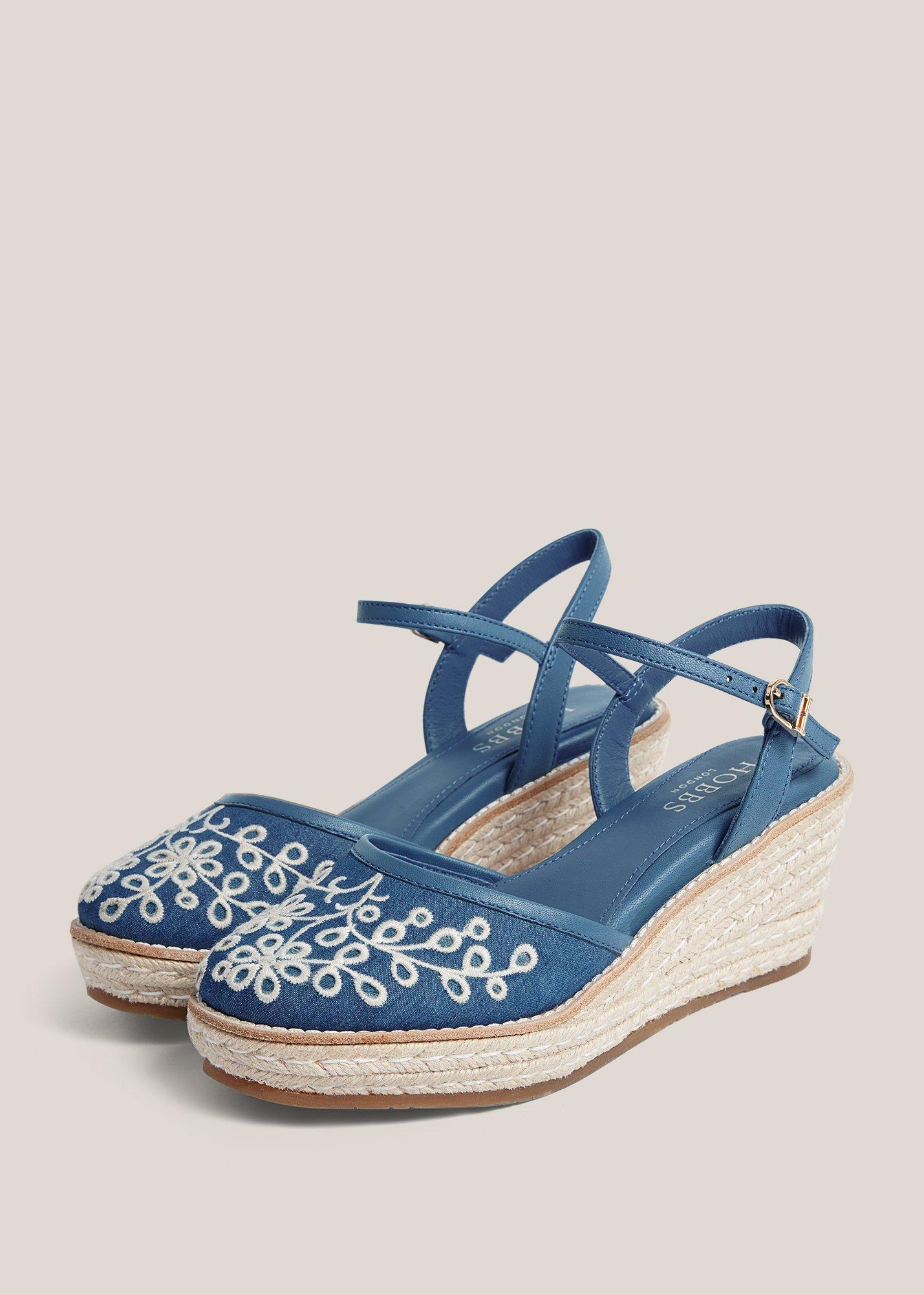 Charlotte Espadrilles, Blue, hi-res