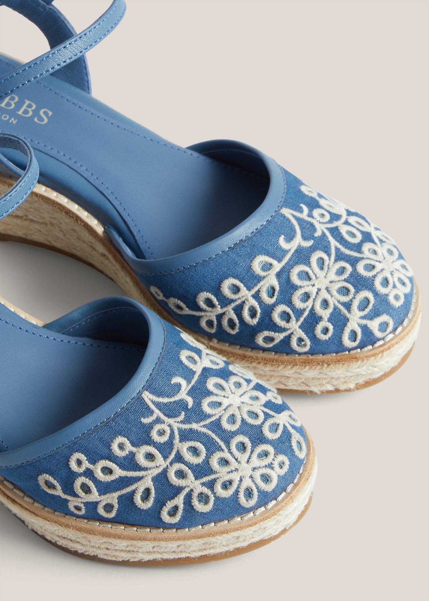 Charlotte Espadrilles, Blue, hi-res
