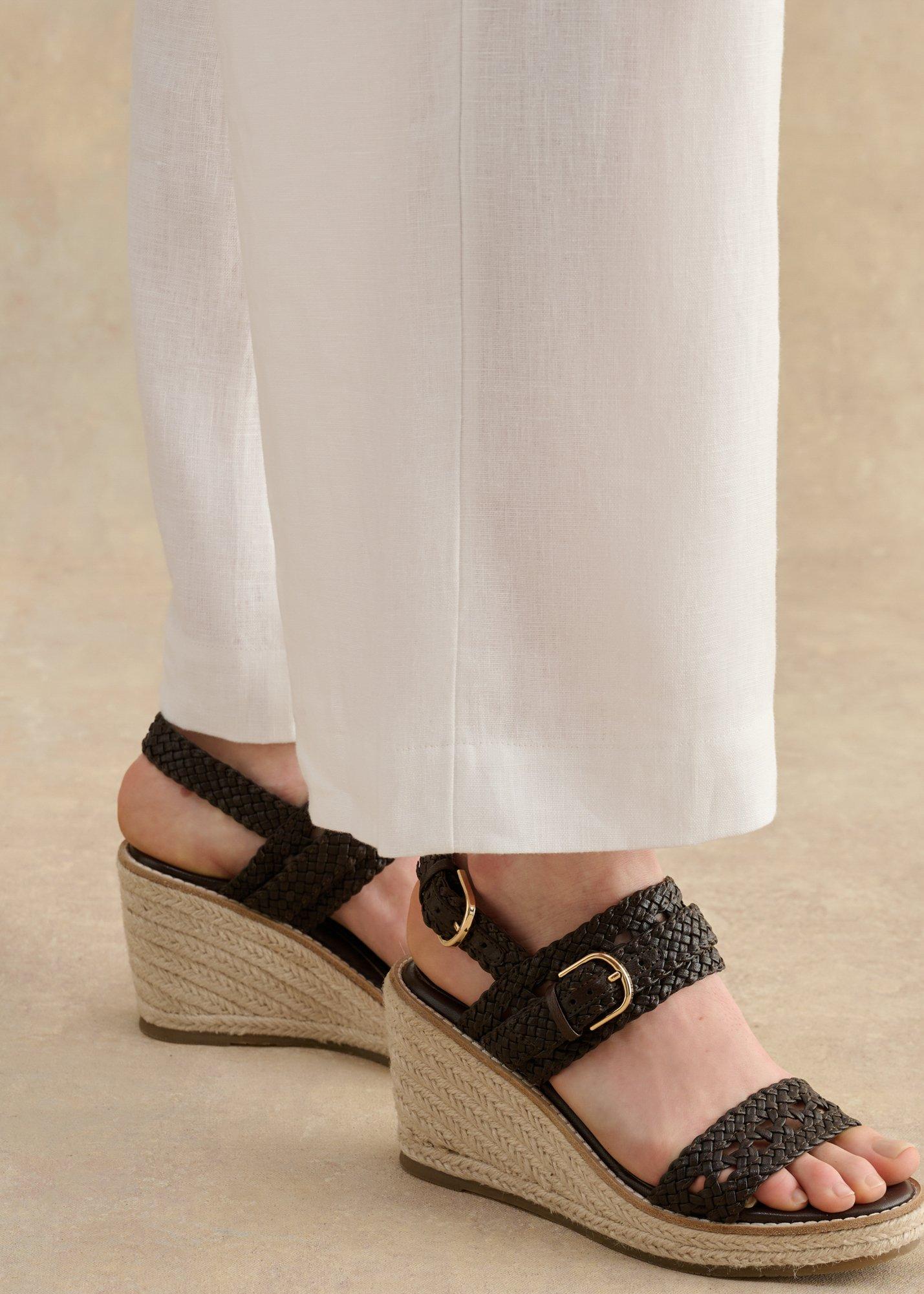 Arabella Suede Espadrilles, Chocolate Brown, hi-res