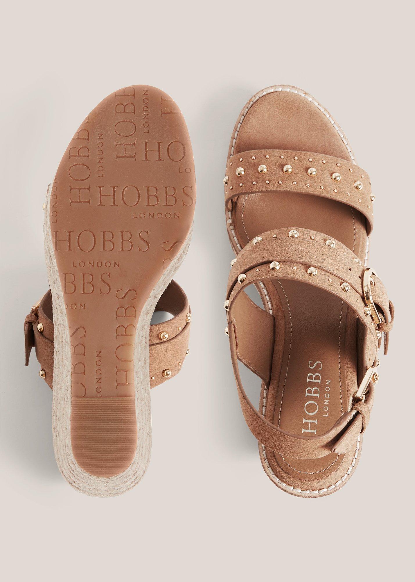 Ashlyn Suede Espadrilles, Light Tan, hi-res