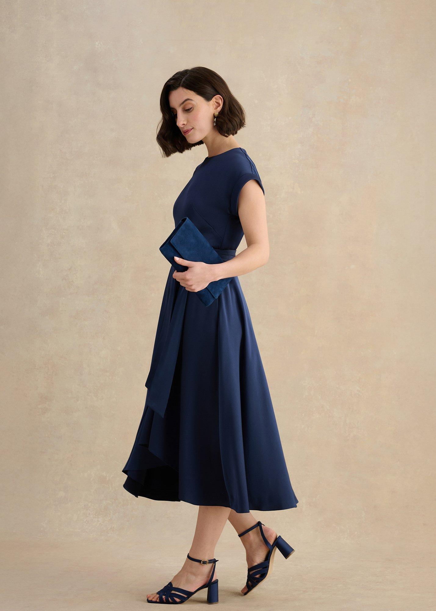 Emerson Heeled Sandals, Midnight Navy, hi-res