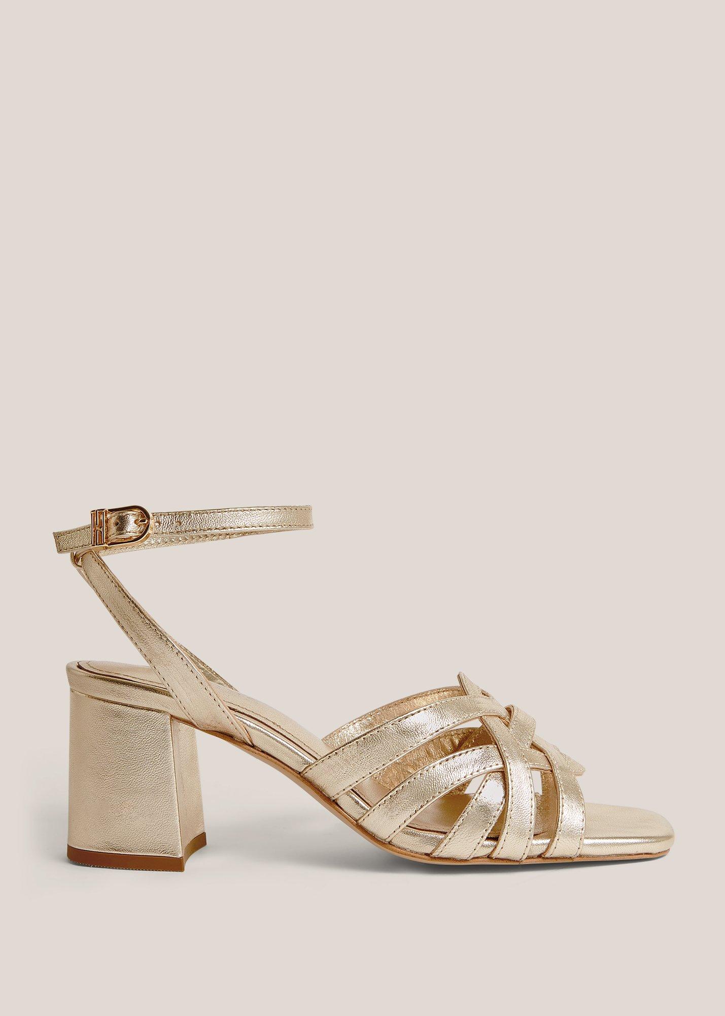 Emerson Leather Heeled Sandals