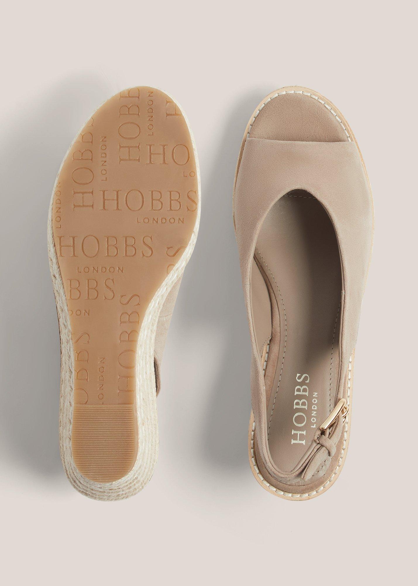 Kali Suede Espadrilles, Mushroom, hi-res