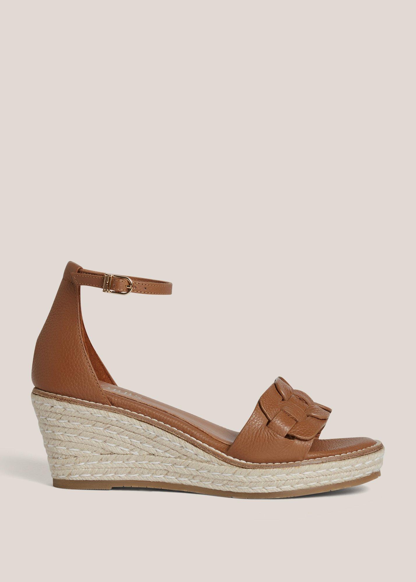 Francis Leather Espadrilles