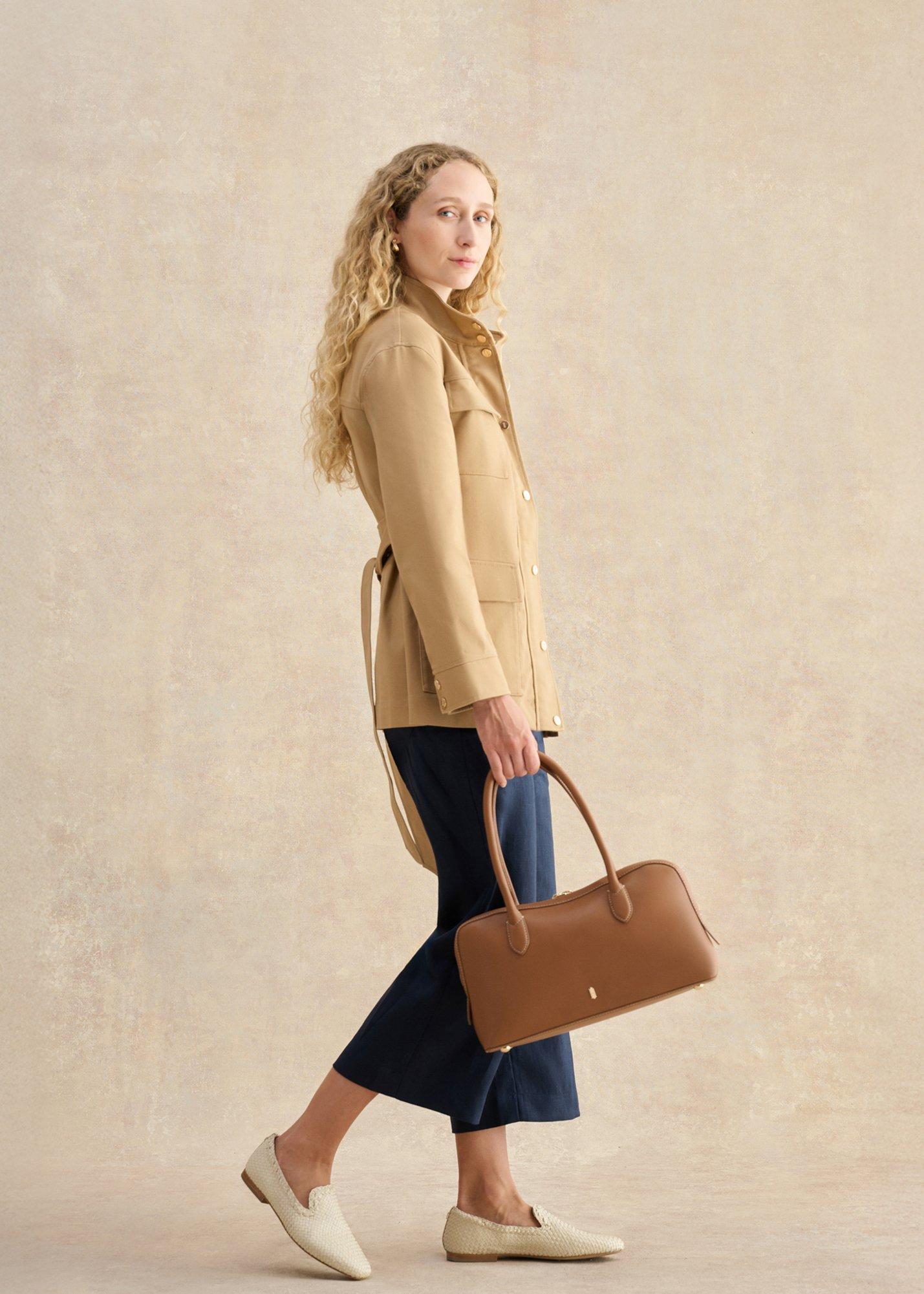 Tillie Woven Loafers, Warm Ivory, hi-res