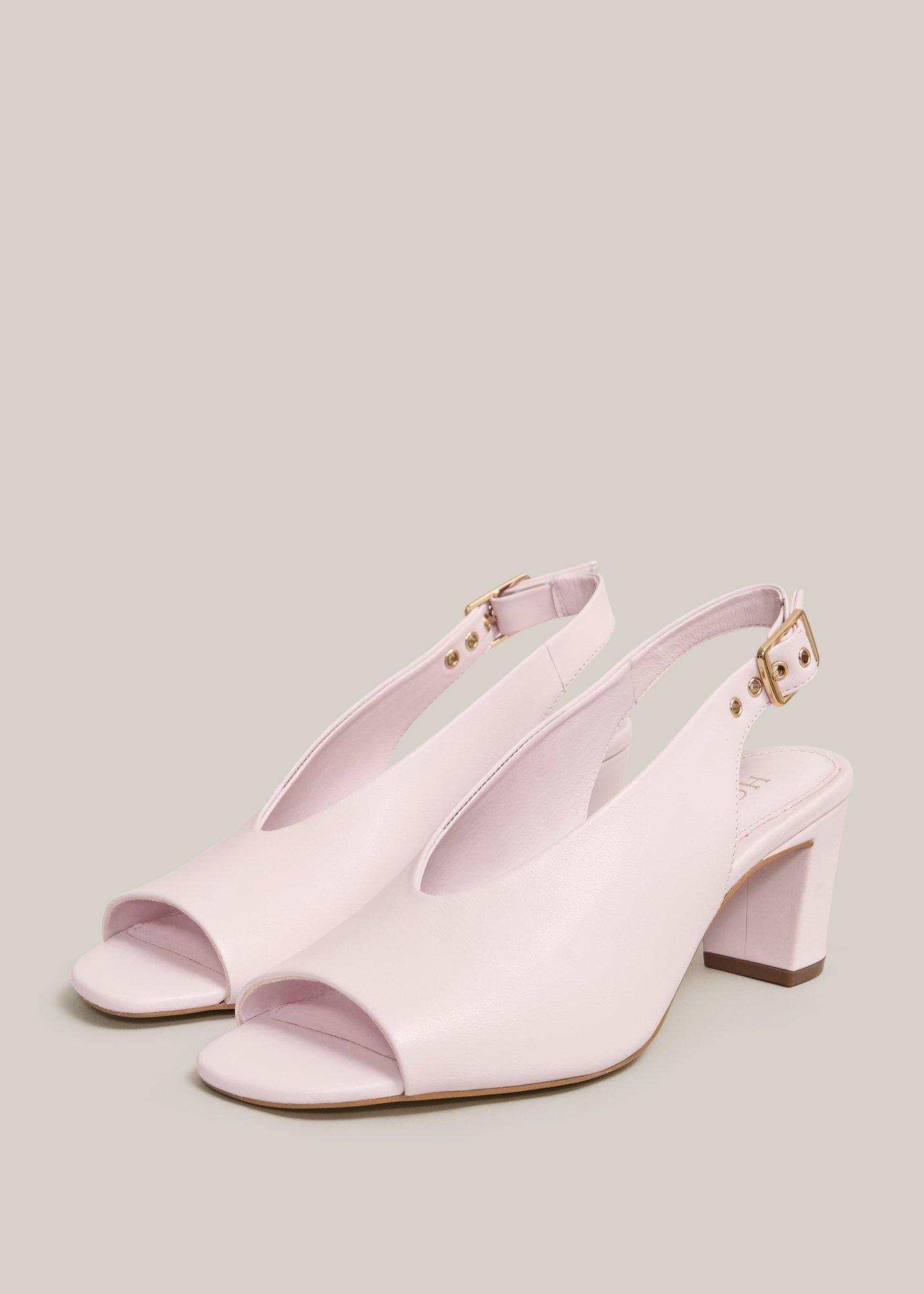 Kali Leather Sandals, Pale Pink, hi-res