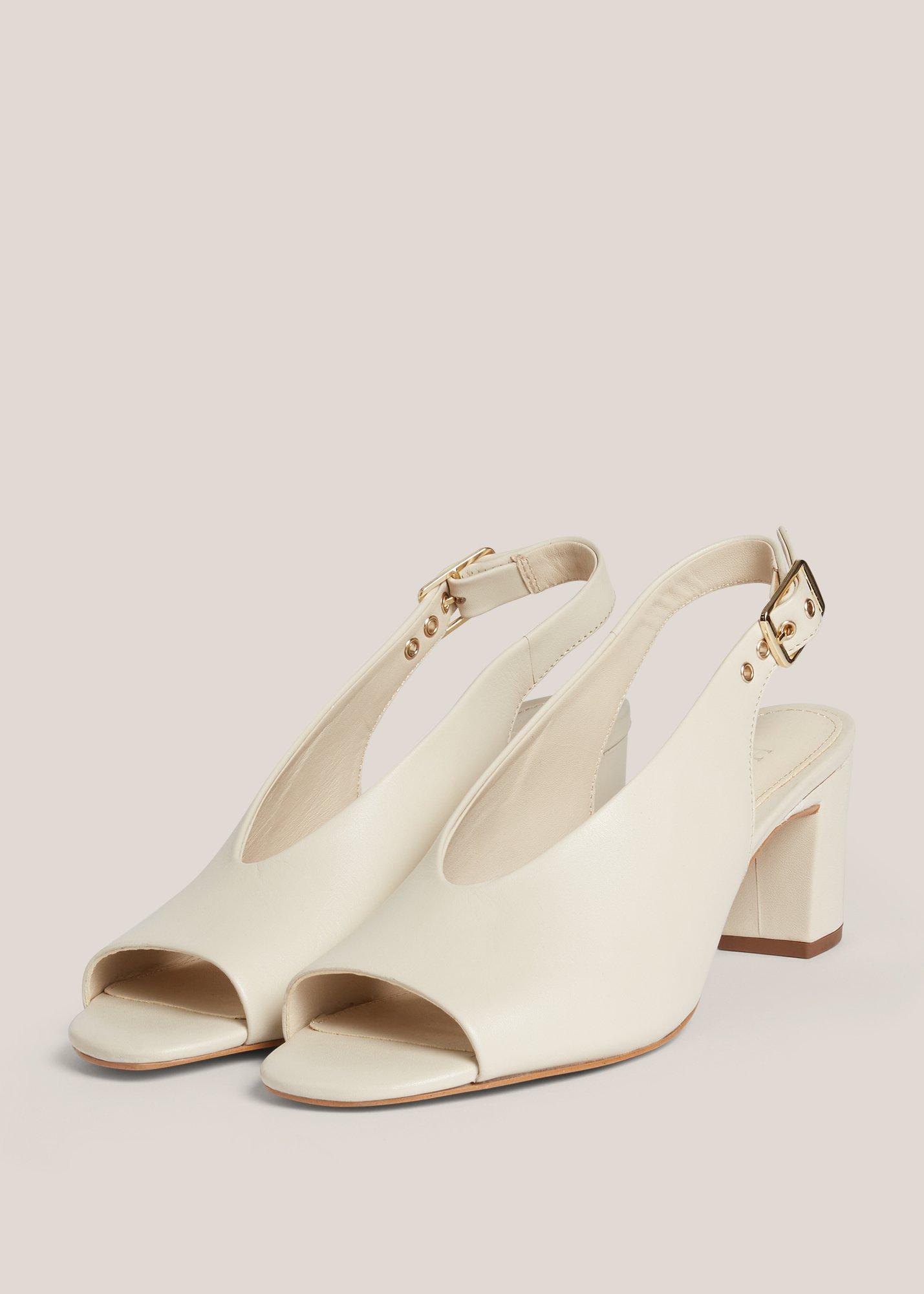 Kali Leather Sandals, Warm Ivory, hi-res