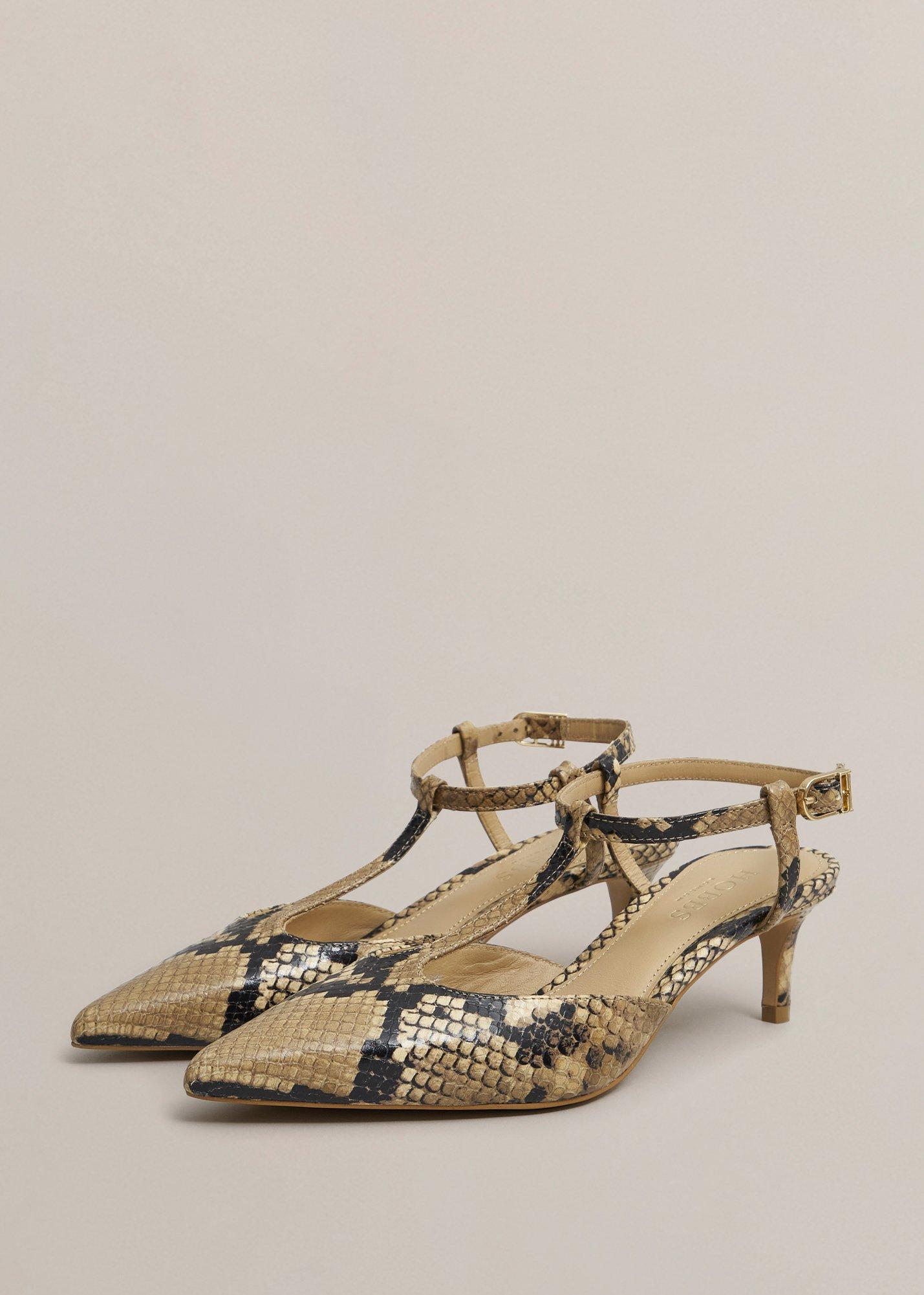 Maddison T-Bar Courts, Snakeskin, hi-res
