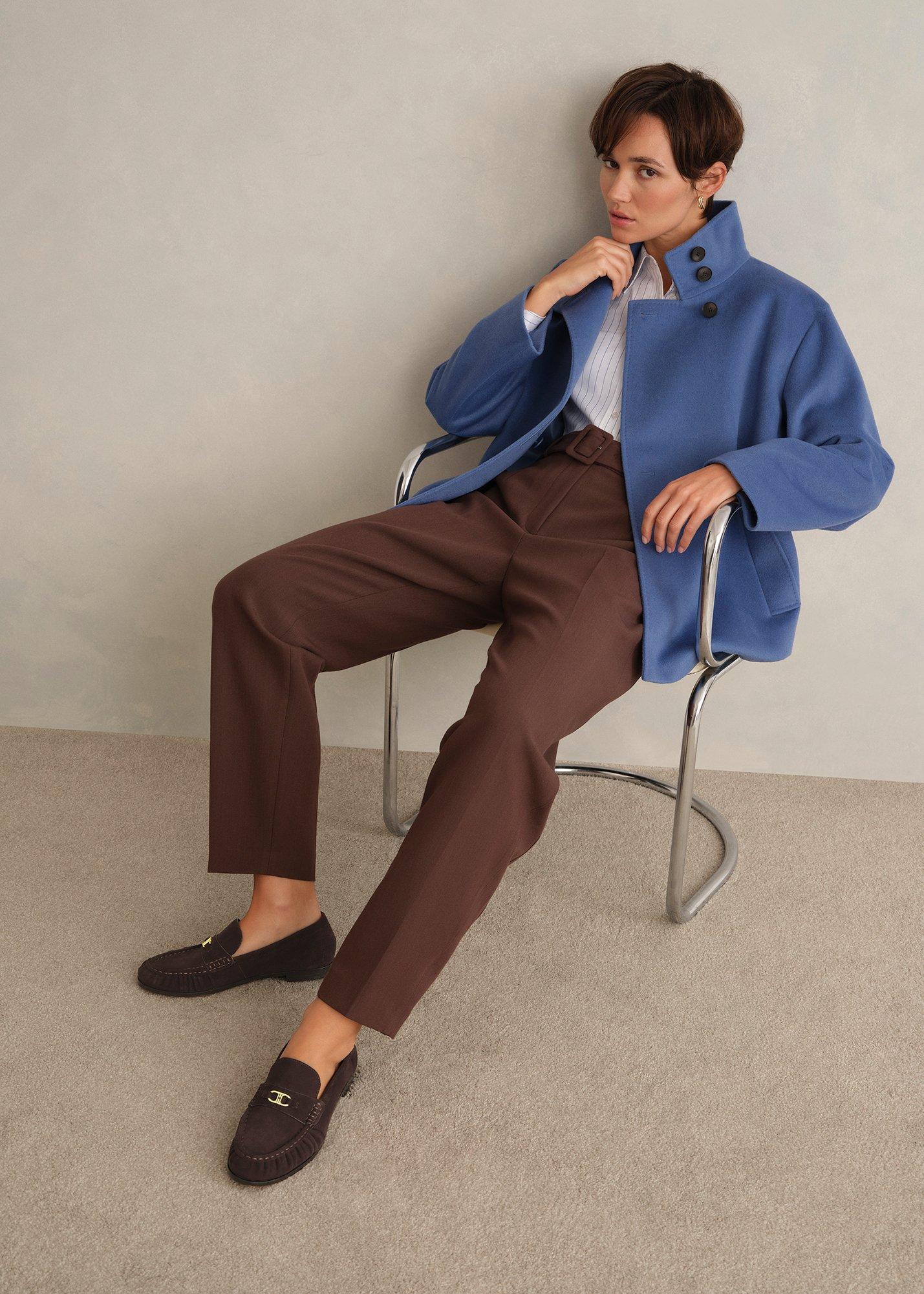 Alana Loafers, Chocolate Brown, hi-res