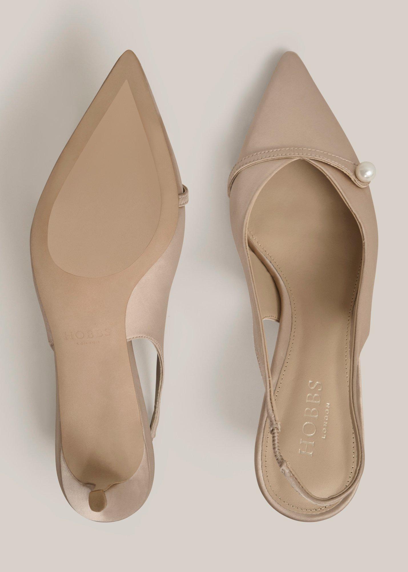 Serena Slingbacks, Champagne, hi-res