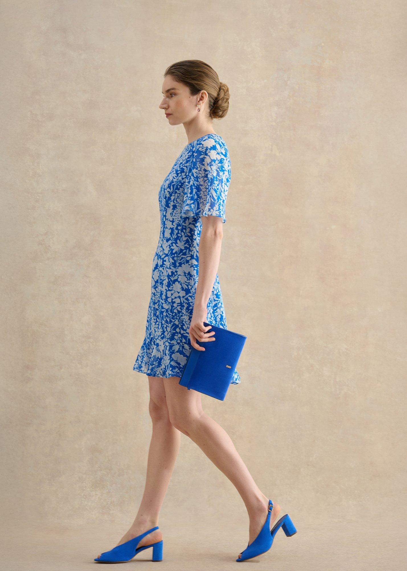 Carla Sandals, Azure Blue, hi-res