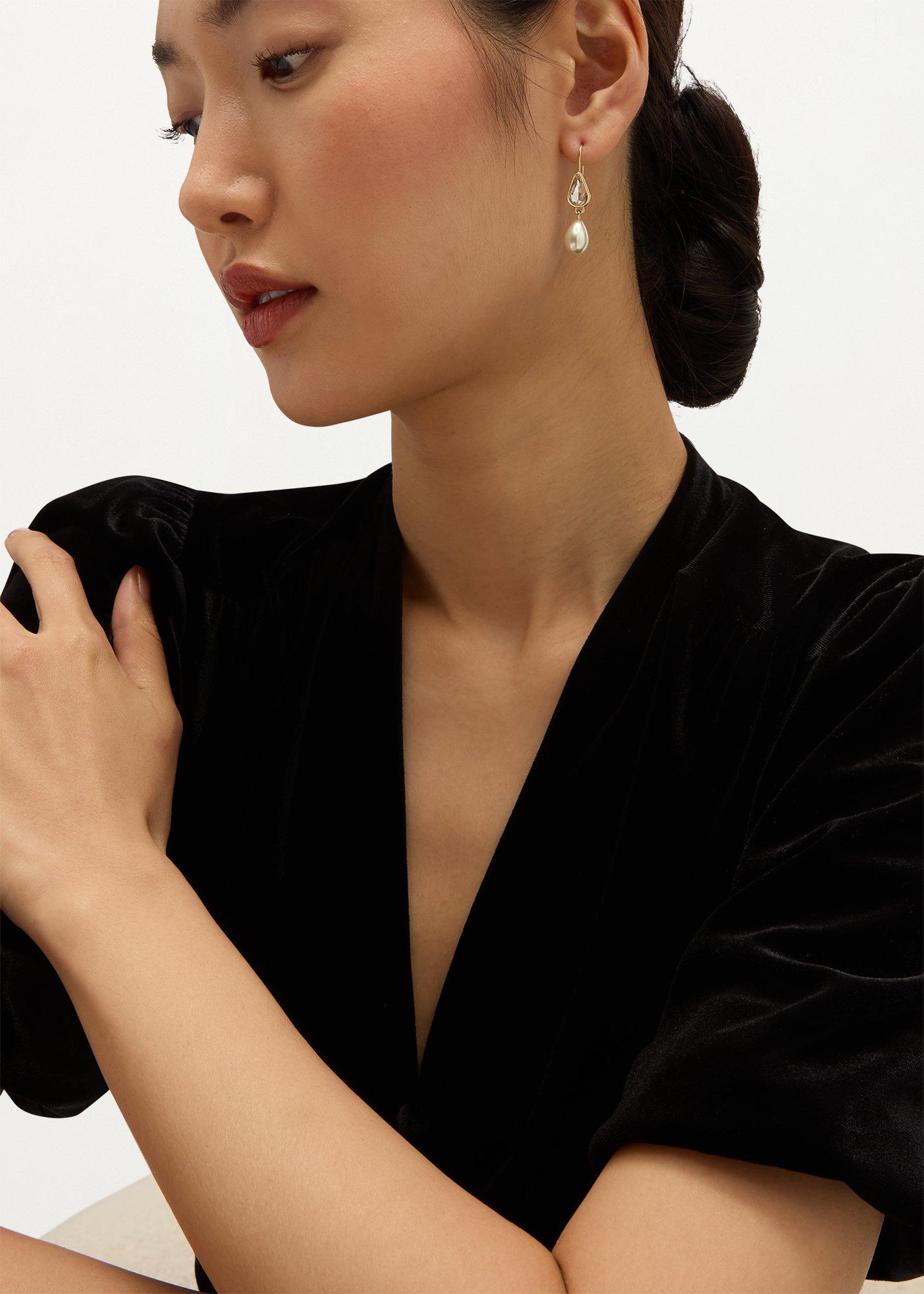 Eloise Earring, Gold, hi-res