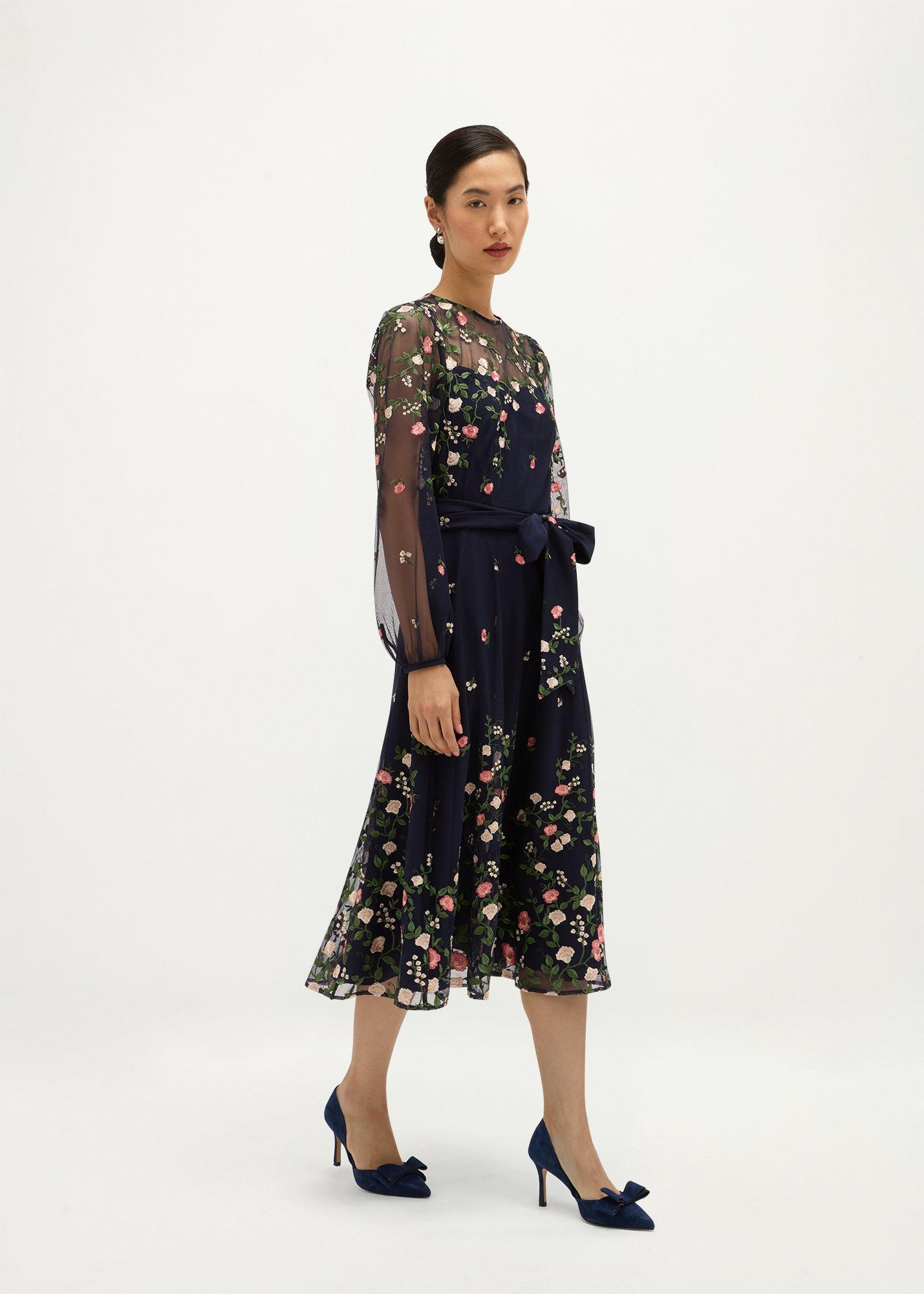 Lulu Embroidered Dress