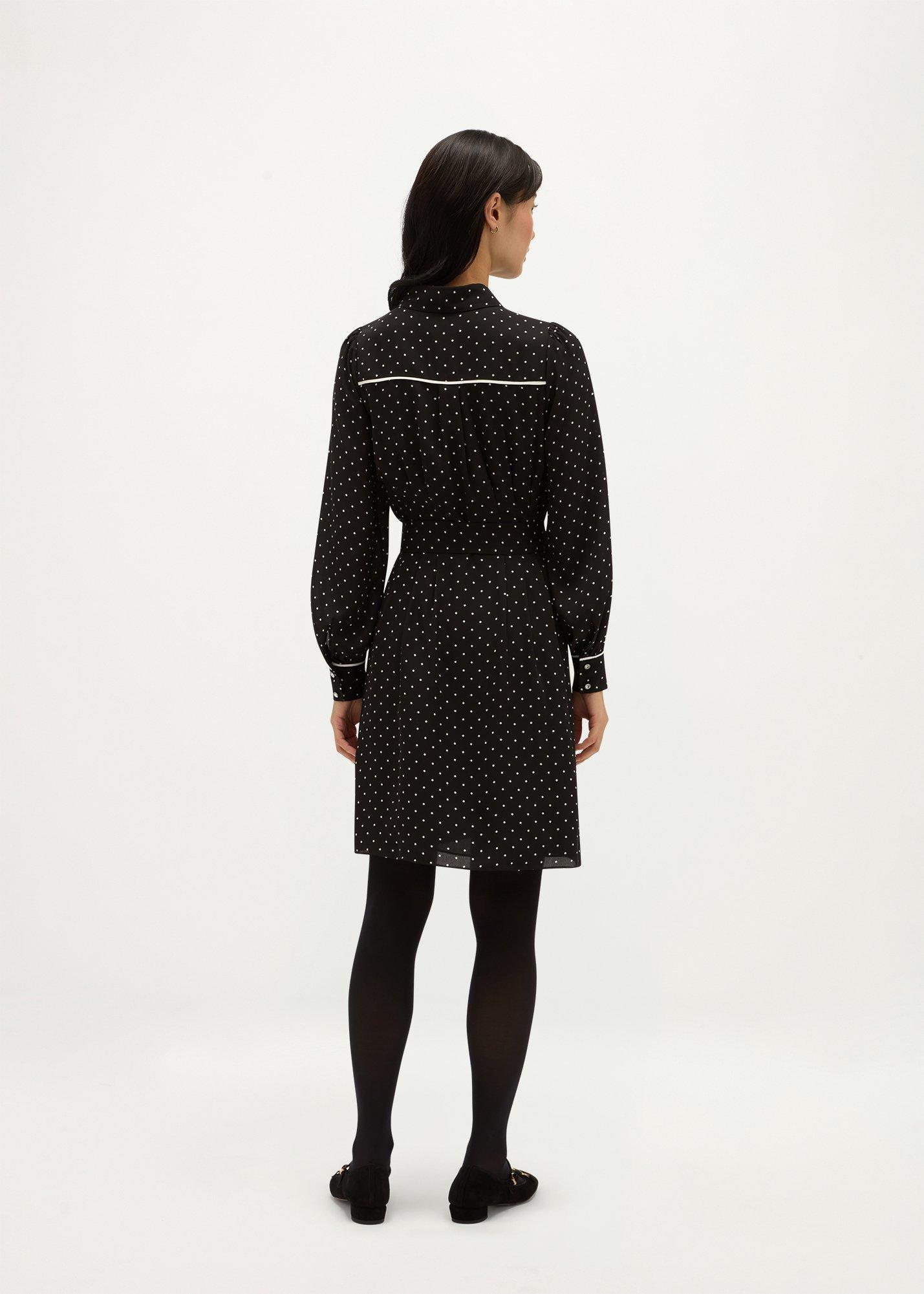 Felicity Dress, Black Ivory, hi-res