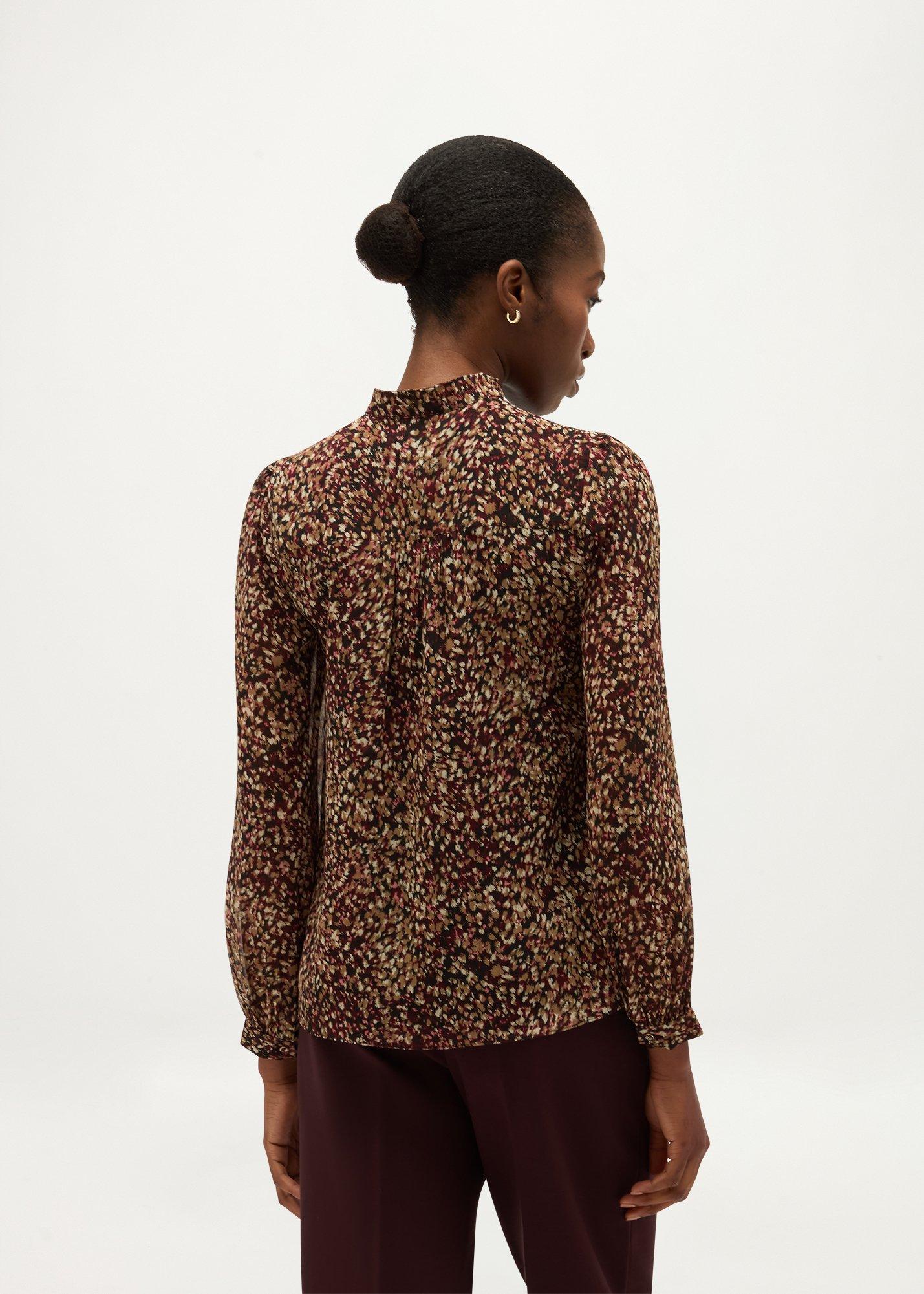 Etty Blouse, Camel Multi, hi-res