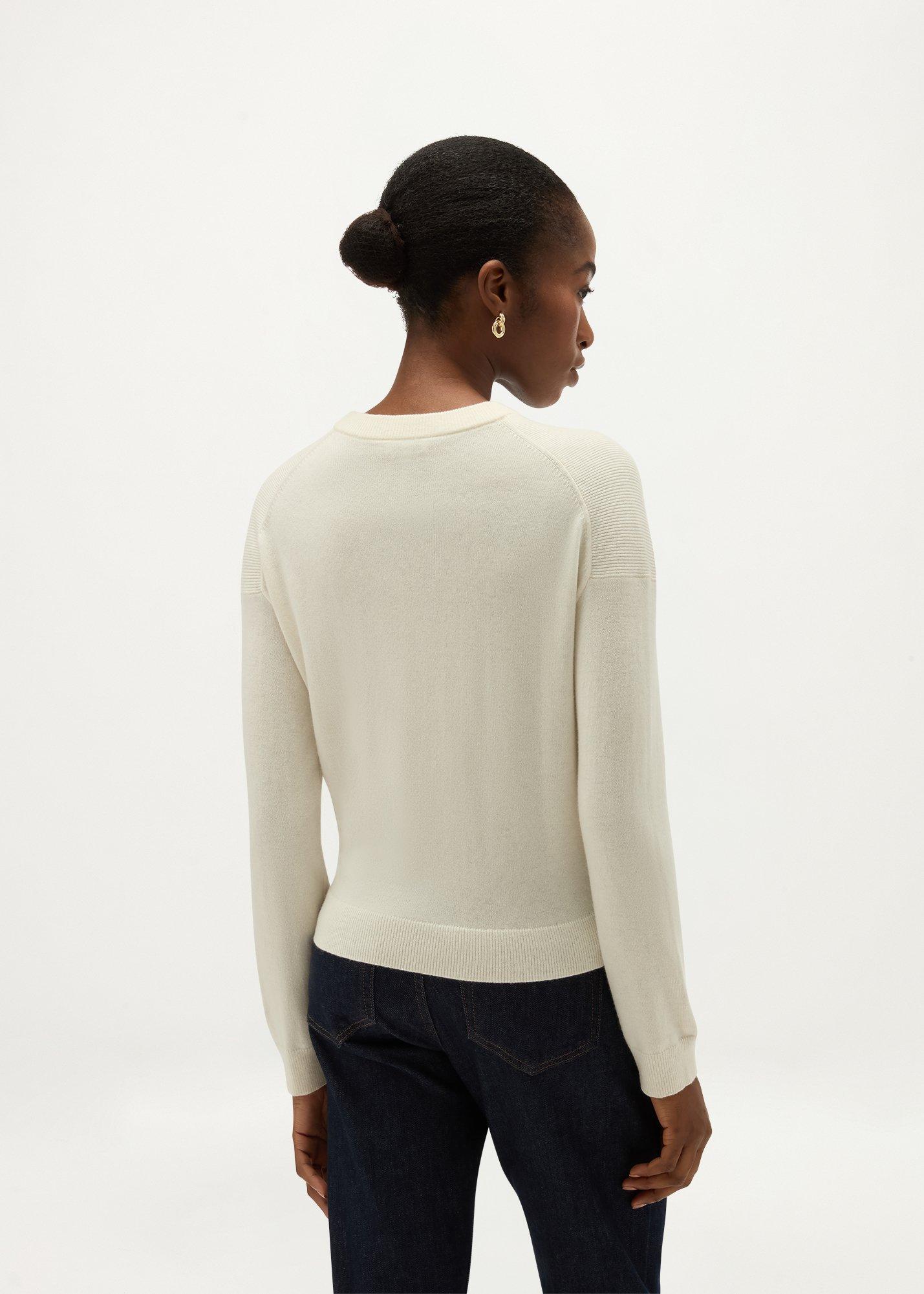 Clara Tie Jumper, Ivory, hi-res