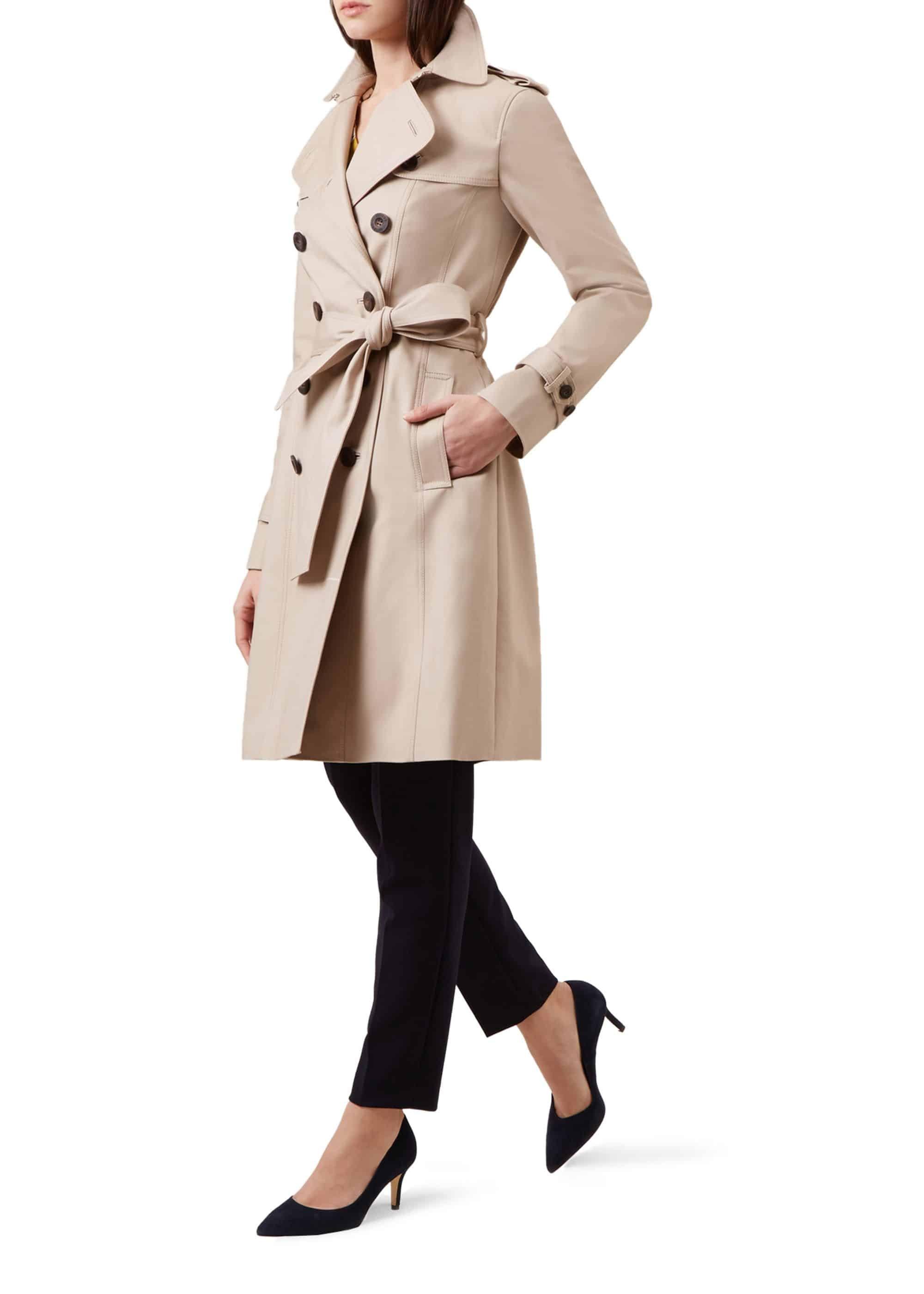 Saskia Water Resistant Trench Coat