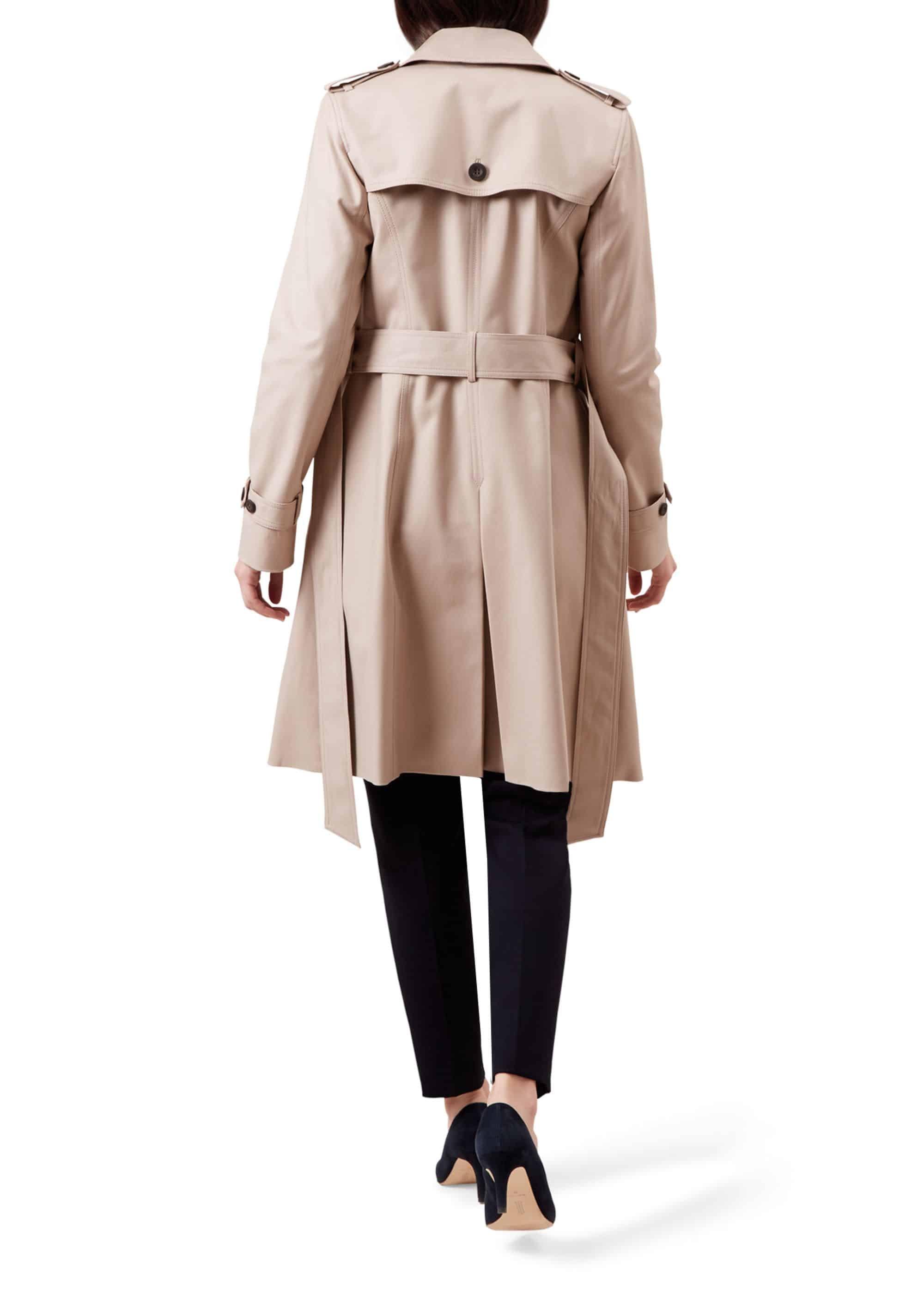 Saskia Water Resistant Trench Coat, Clay, hi-res